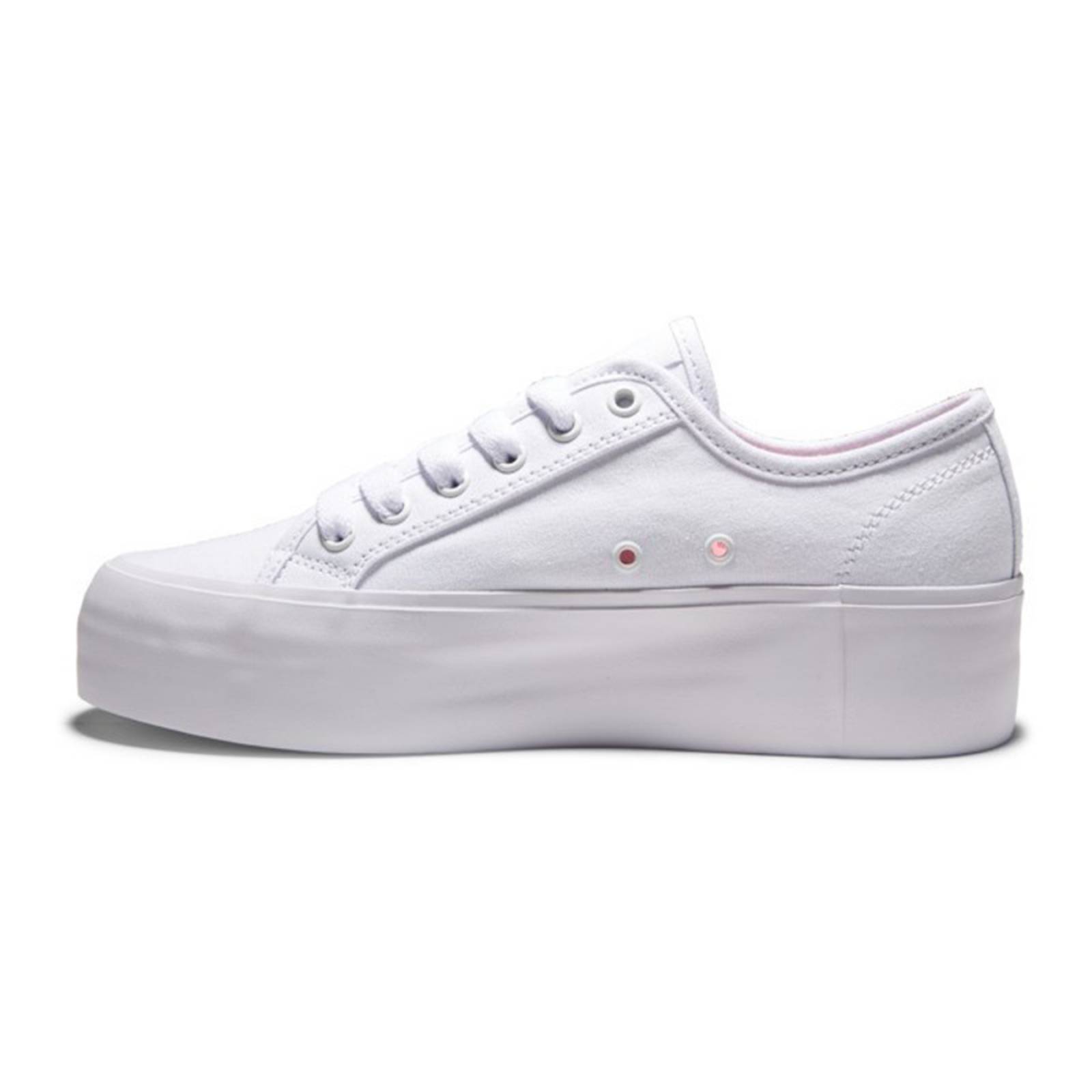 TENIS DC SHOES MUJER BLANCO MANUAL PLATFORM J SHOE WW0 ADJS300280WW0.