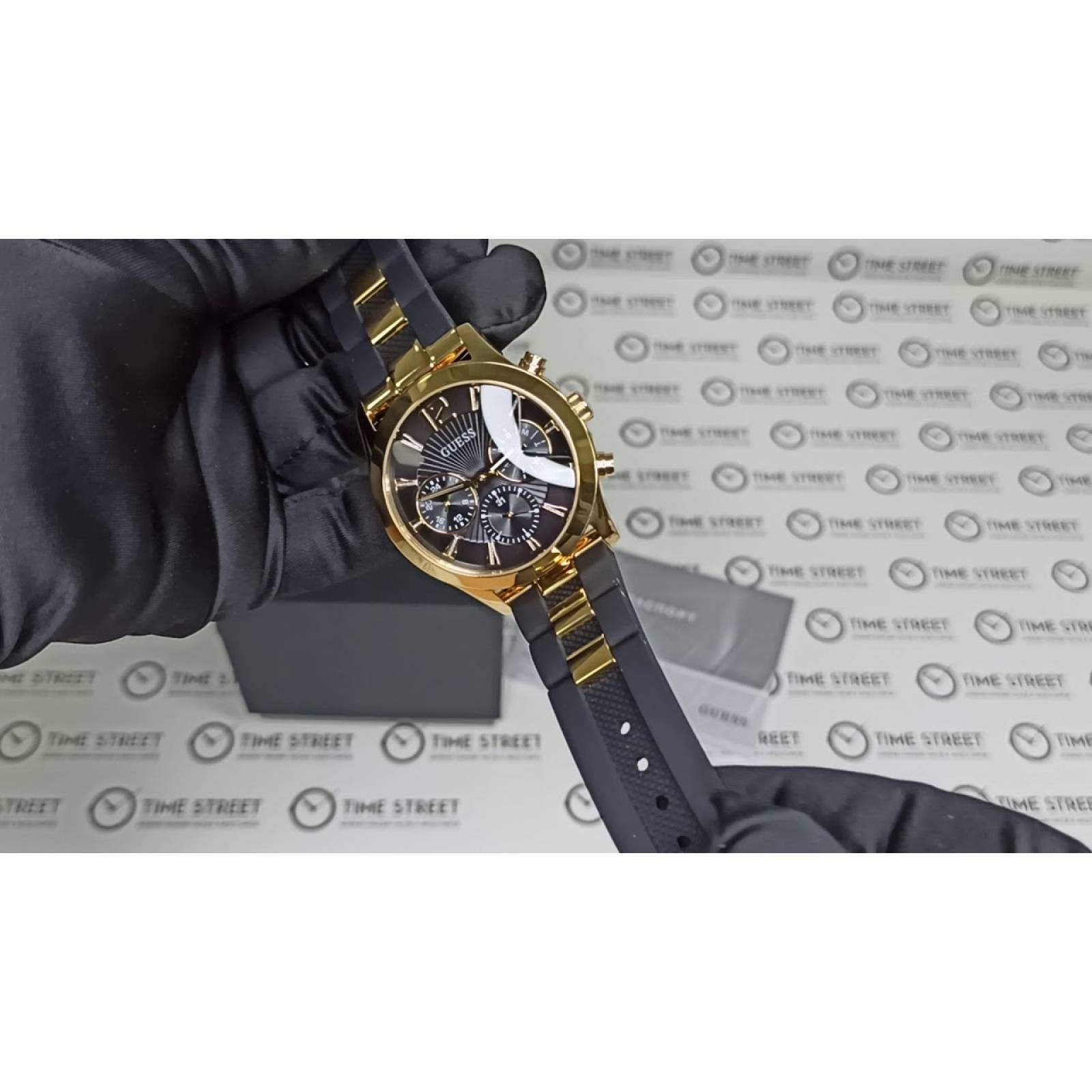 RELOJ GUESS MUJER NEGRO SKYLAR W1294L1