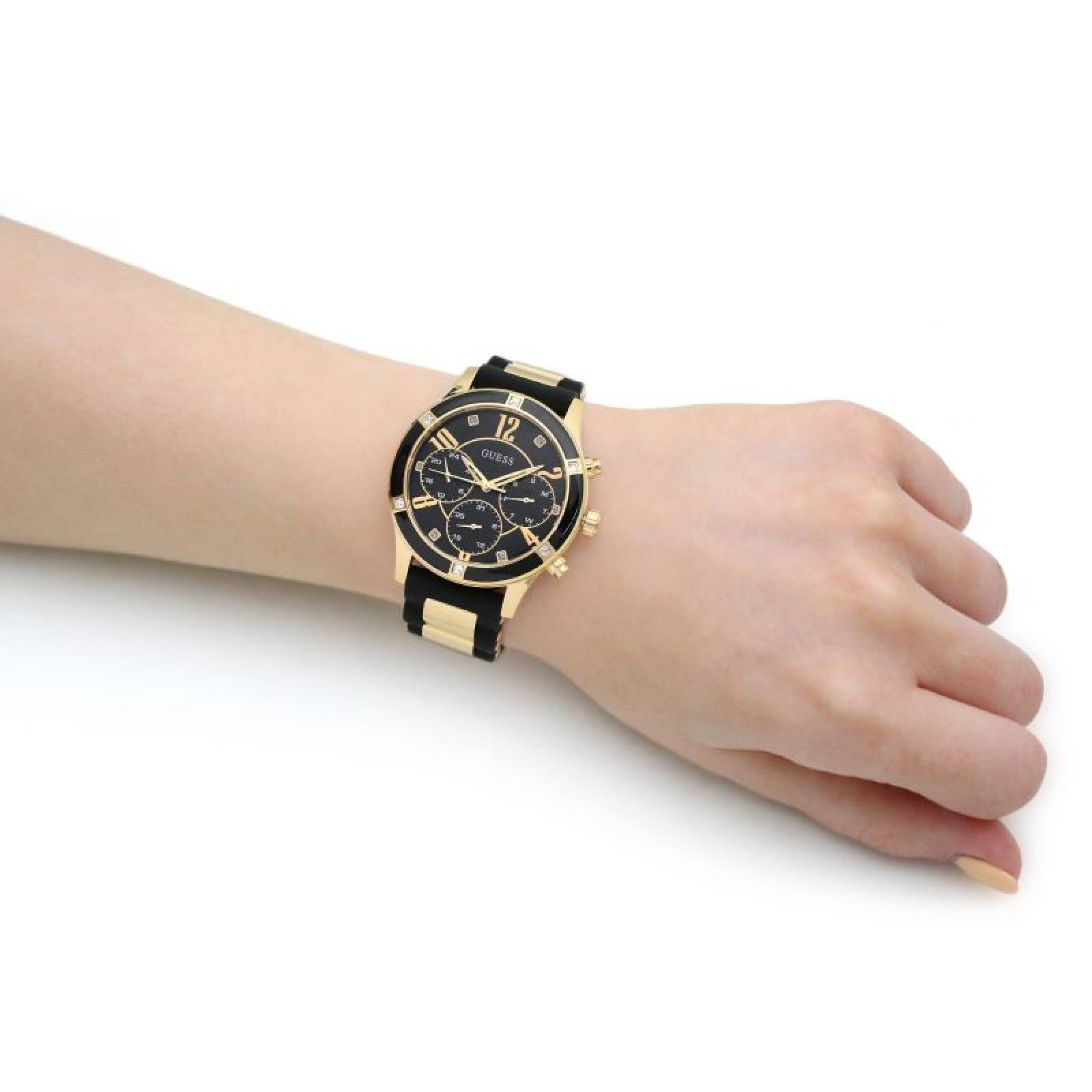 RELOJ GUESS MUJER NEGRO BREEZE GW0039L1.