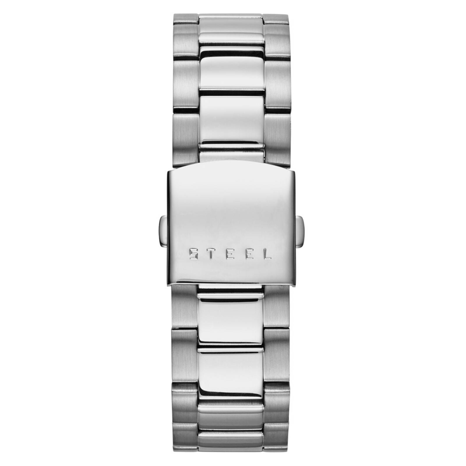 Reloj guess plateado hombre hot sale