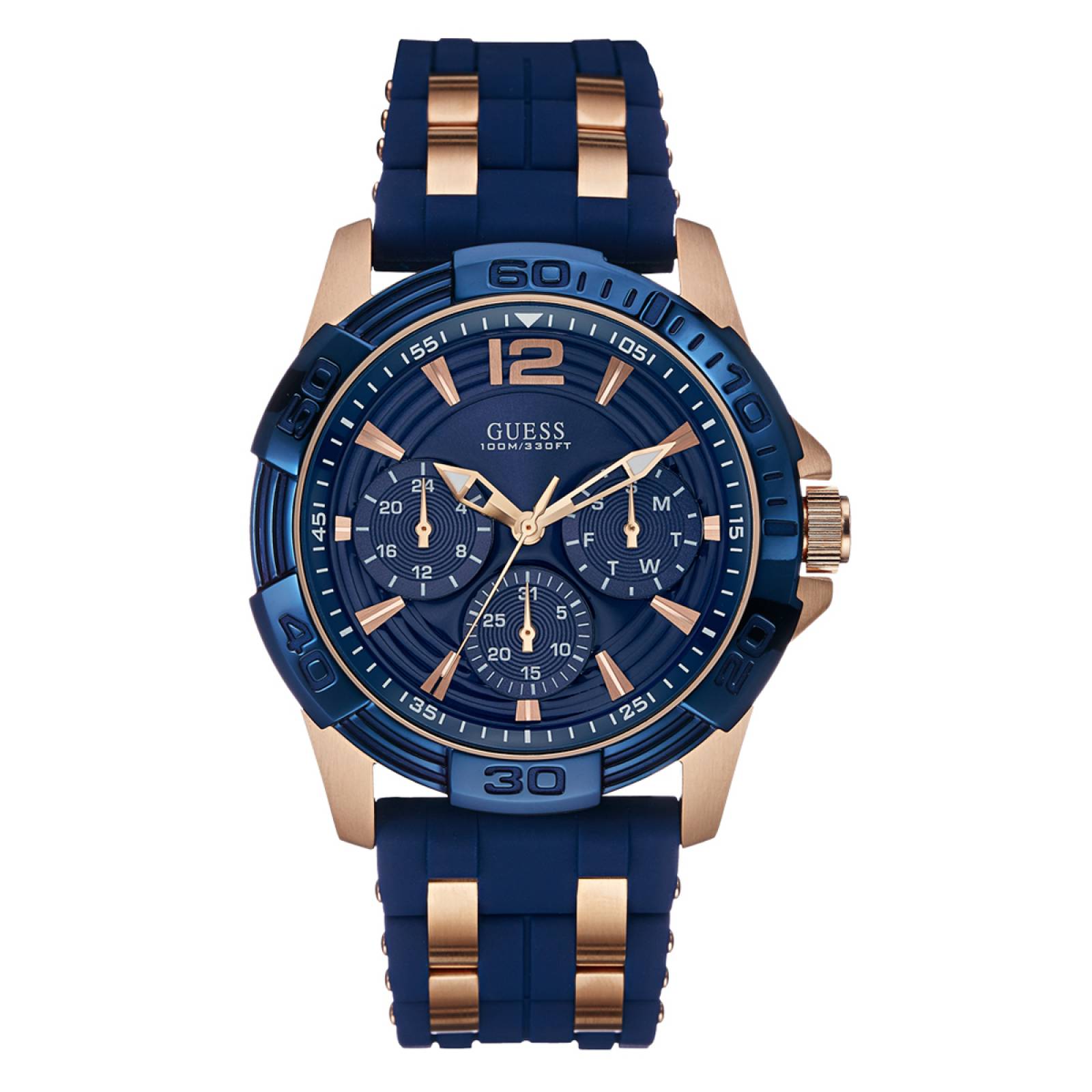 RELOJ GUESS HOMBRE AZUL OASIS W0366G4
