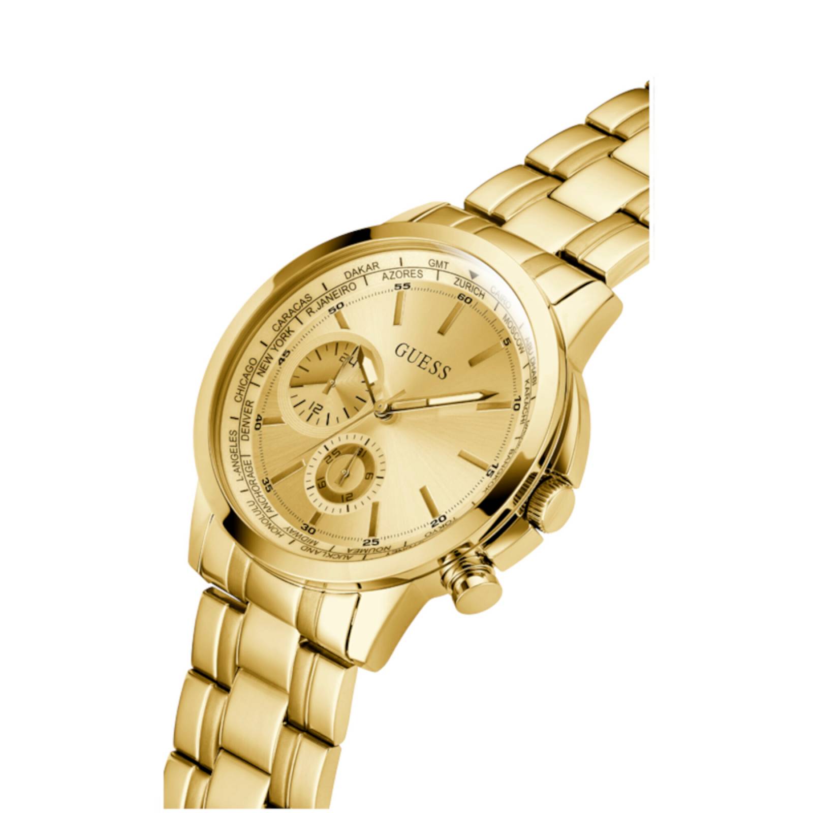 Reloj Guess Hombre GW0490G2 Dorado — Joyeriacanovas