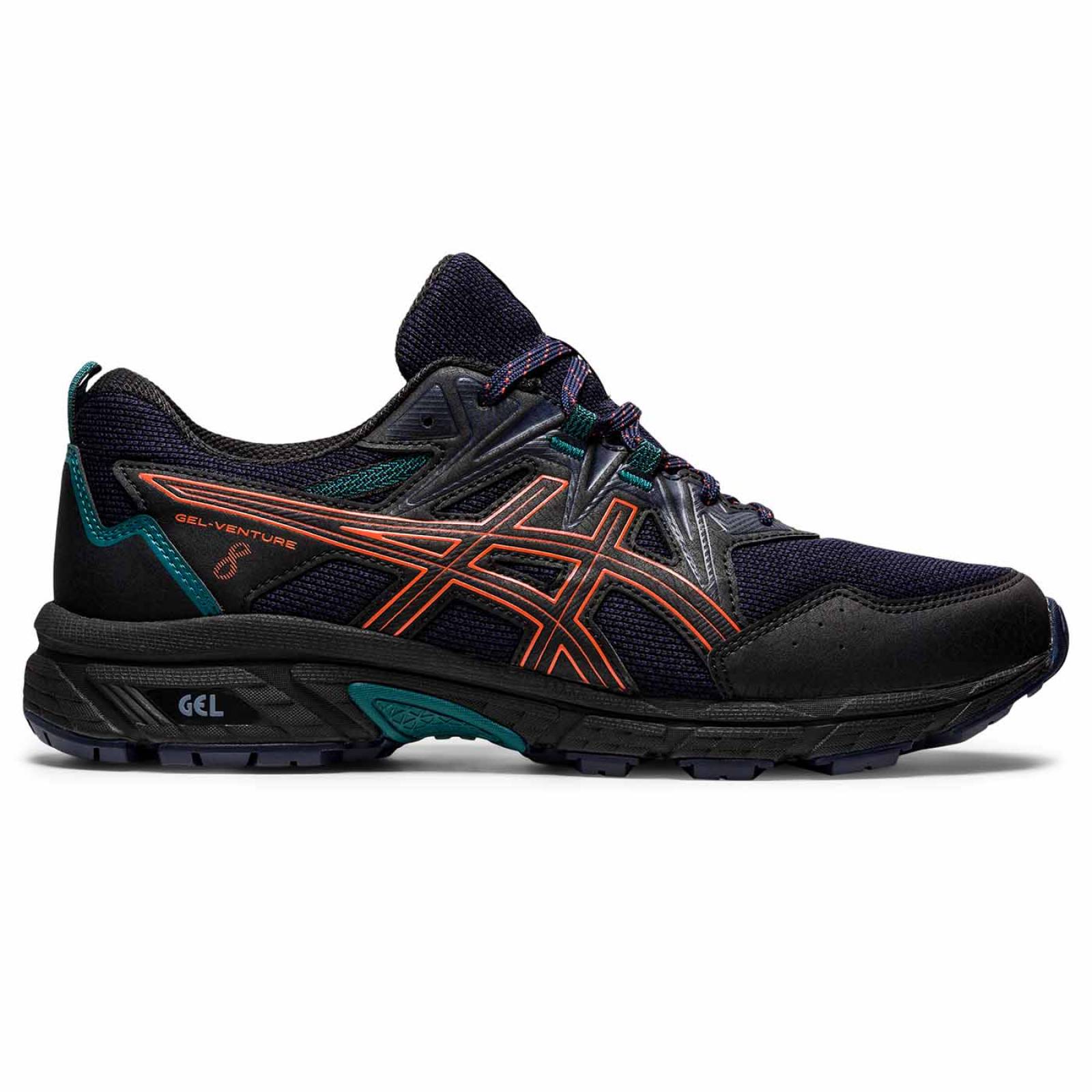 TENIS ASICS HOMBRE NEGRO GEL-VENTURE 8 STANDARD 1011A824