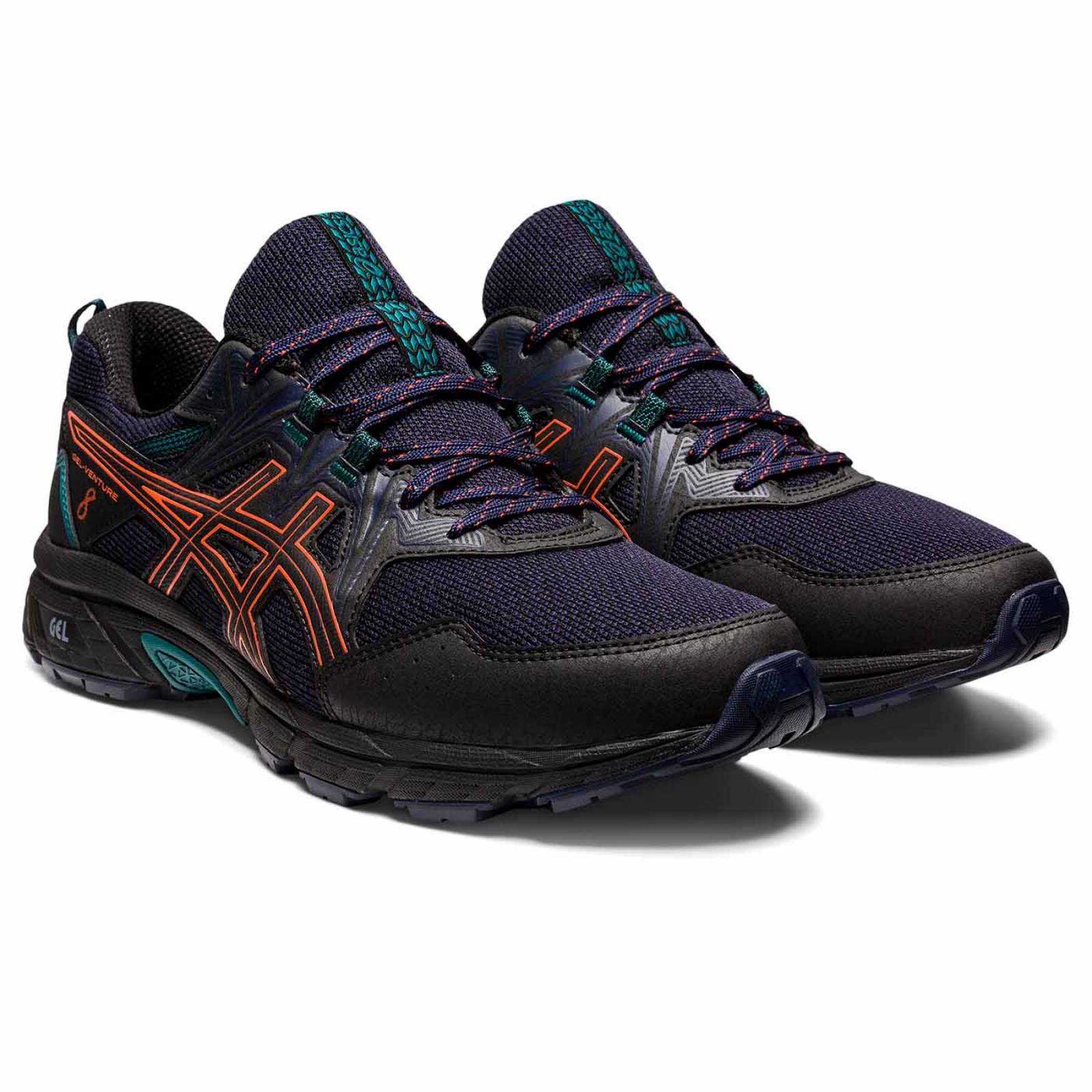 TENIS ASICS HOMBRE NEGRO GEL-VENTURE 8 STANDARD 1011A824