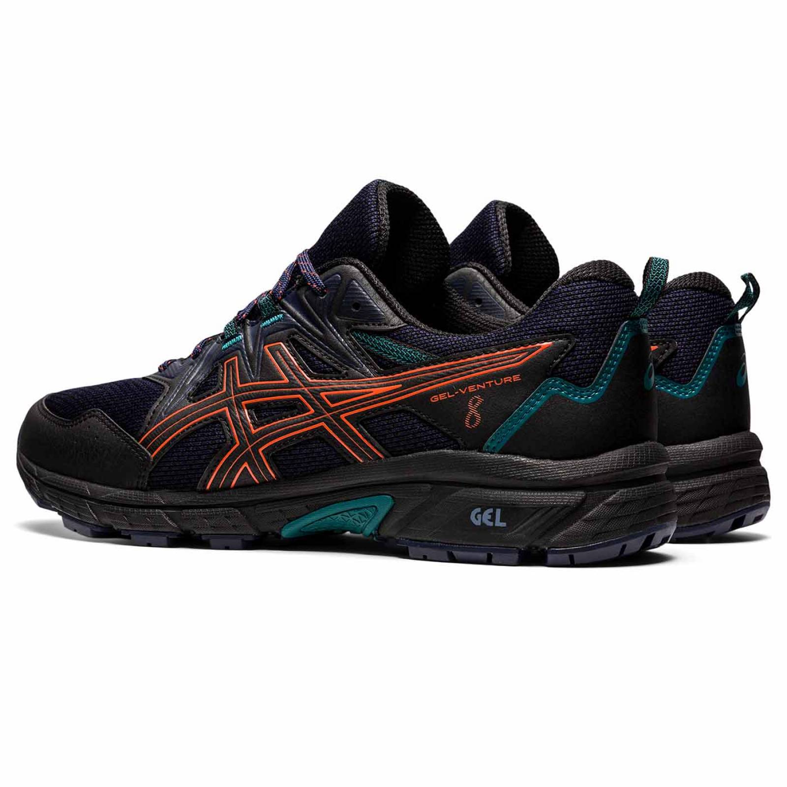 TENIS ASICS HOMBRE NEGRO GEL-VENTURE 8 STANDARD 1011A824