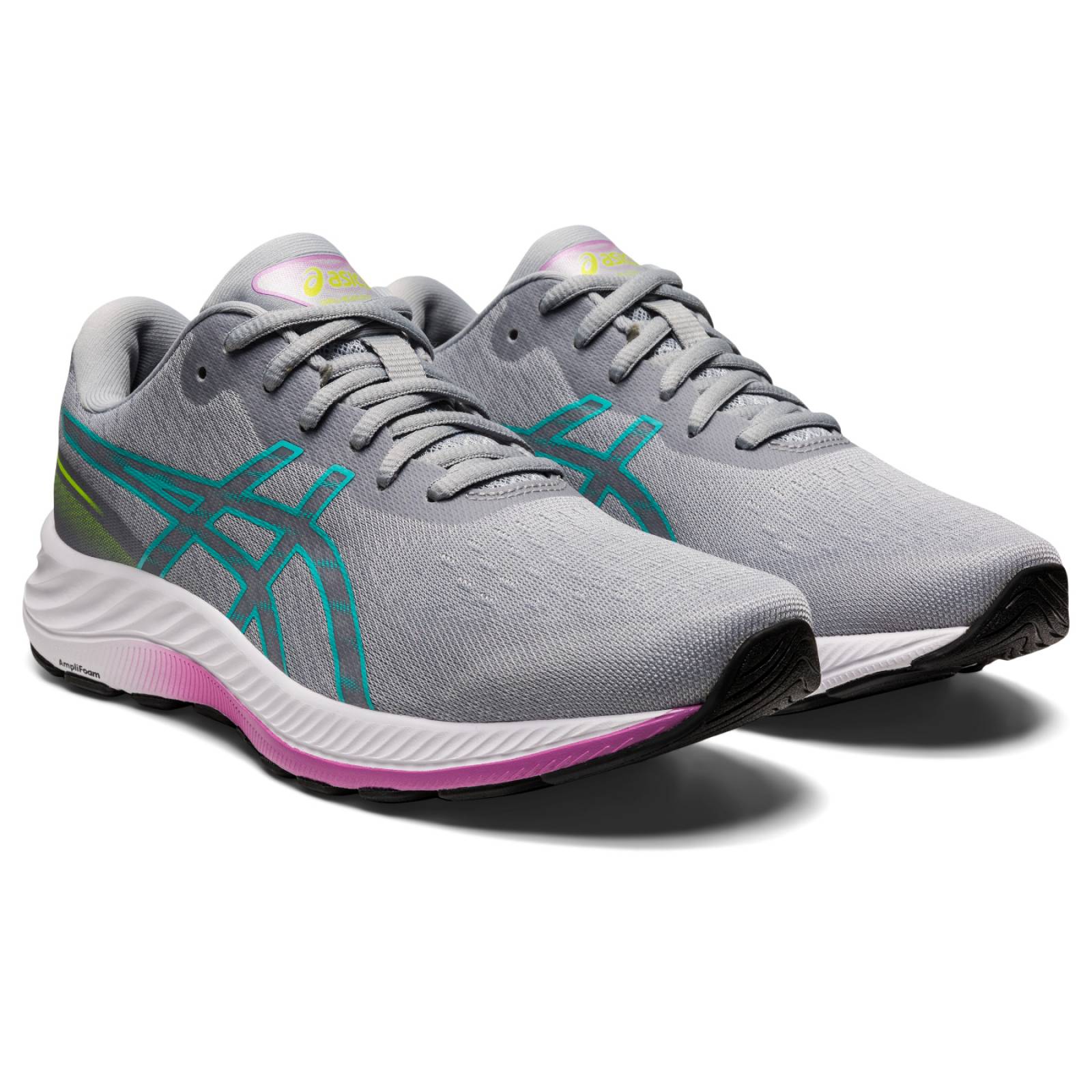 TENIS ASICS MUJER GRIS GEL-EXCITE 9 STANDARD 1012B182