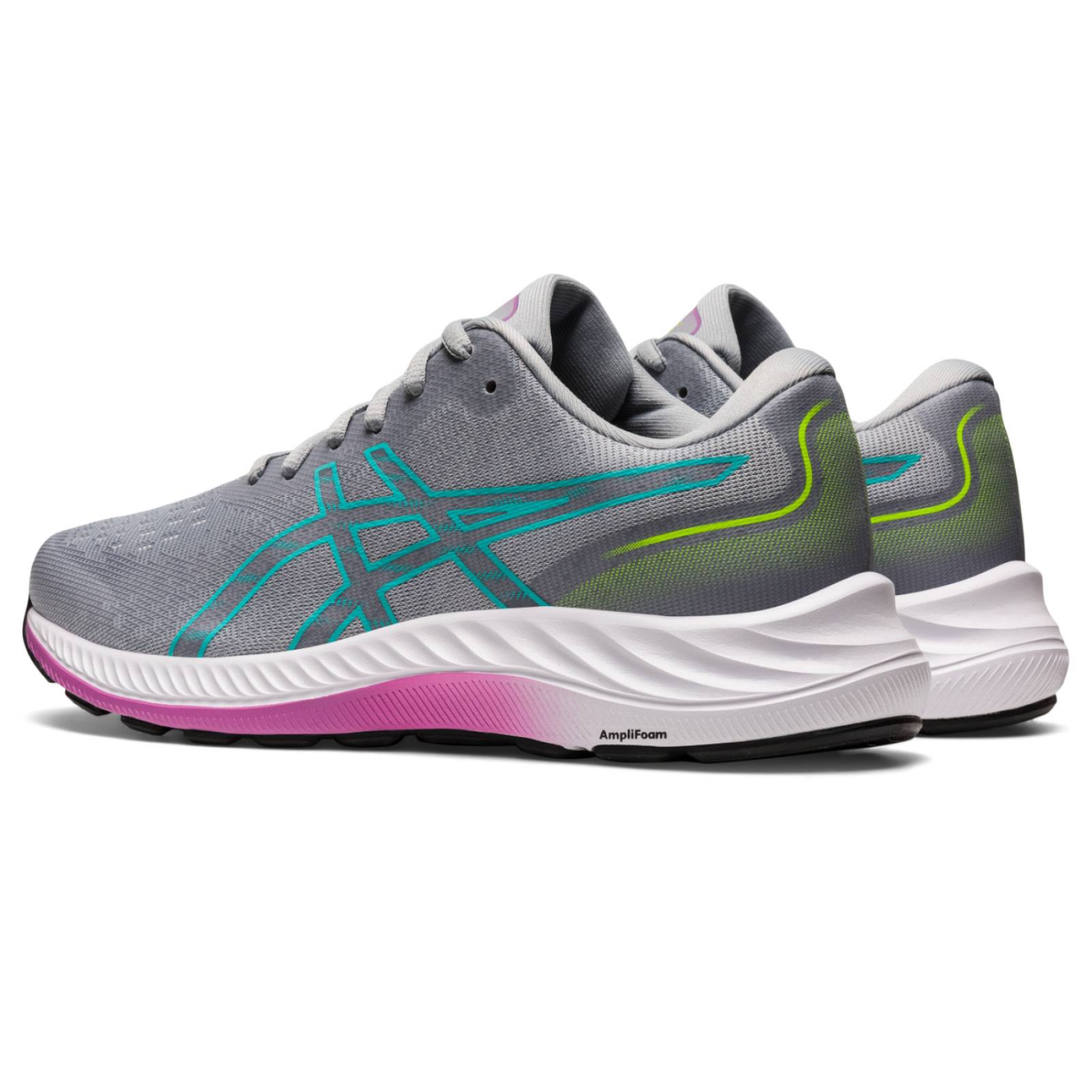 TENIS ASICS MUJER GRIS GEL-EXCITE 9 STANDARD 1012B182