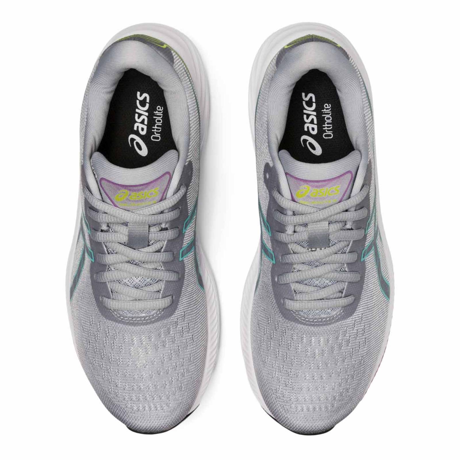 TENIS ASICS MUJER GRIS GEL-EXCITE 9 STANDARD 1012B182