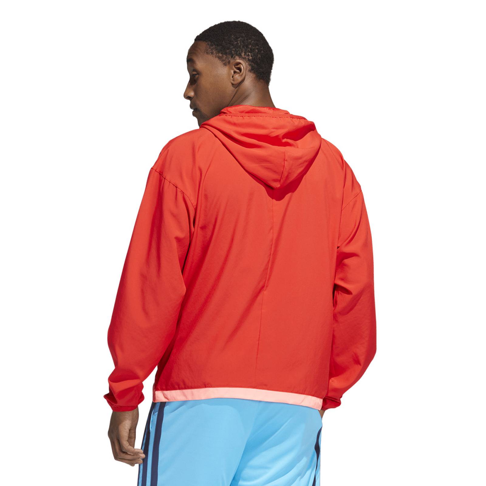 SUDADERA ADIDAS HOMBRE ROJO BB HOODY HF4197.