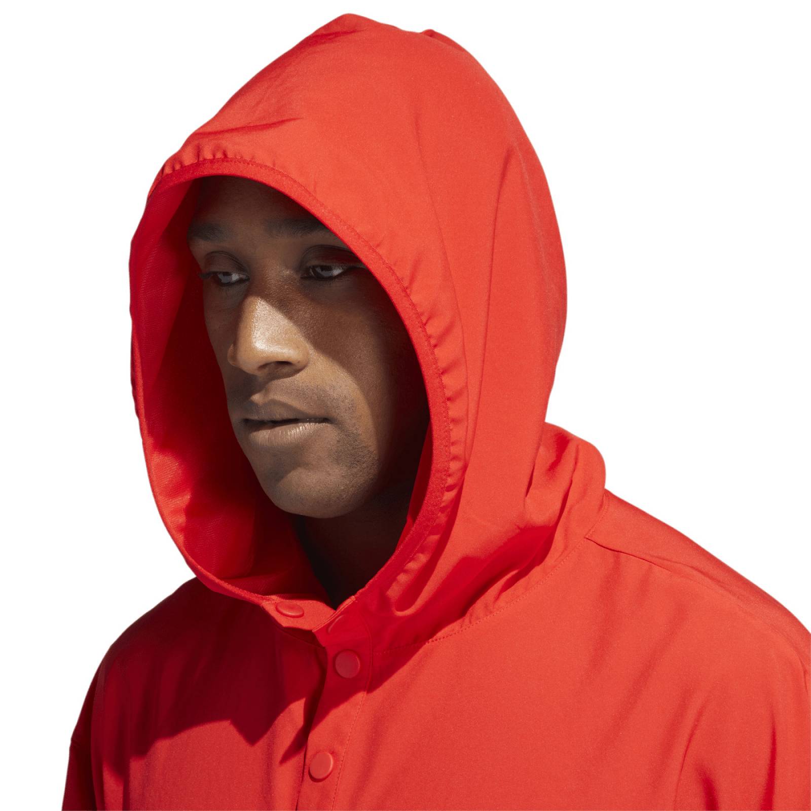 SUDADERA ADIDAS HOMBRE ROJO BB HOODY HF4197.