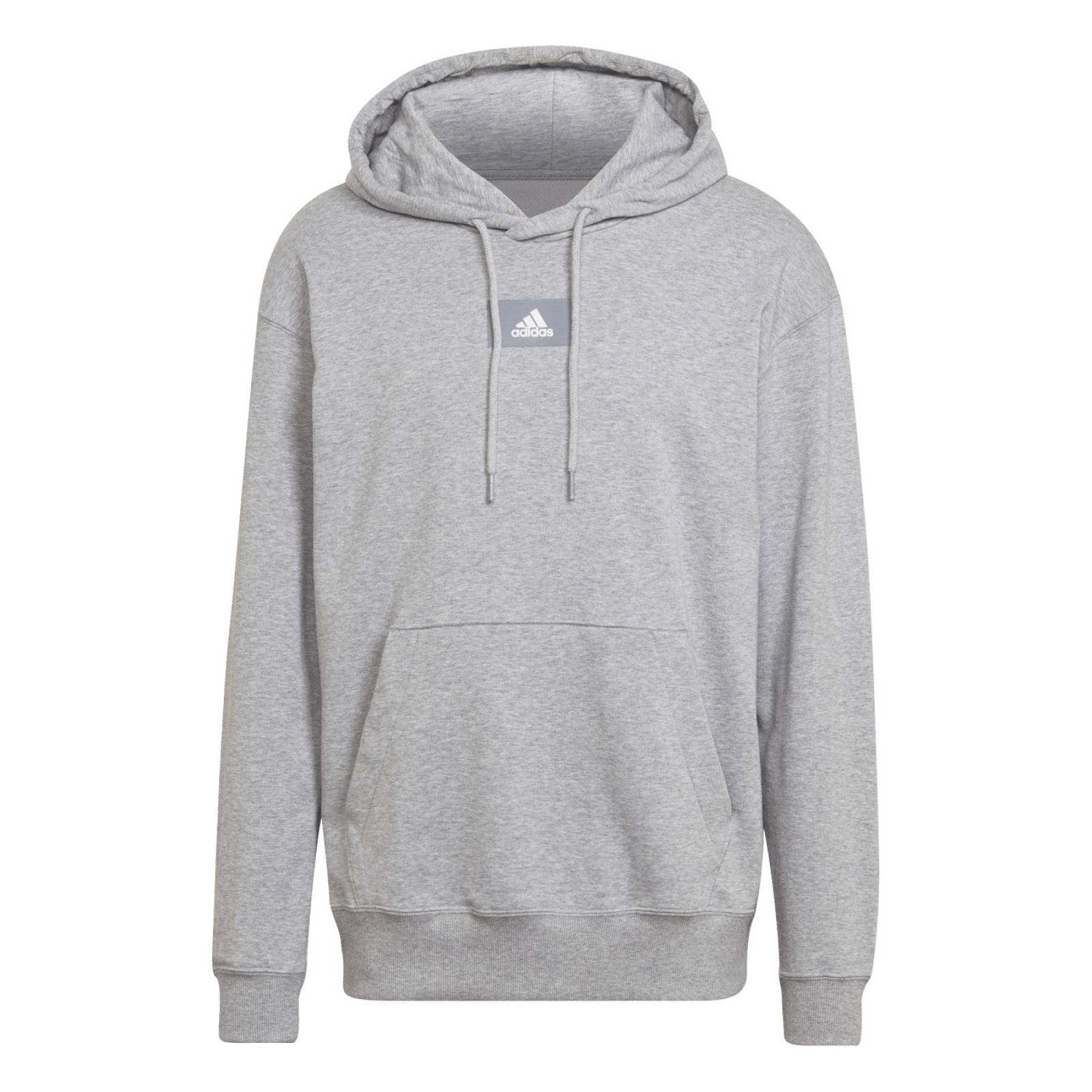 SUDADERA ADIDAS HOMBRE GRIS M FV HD HE4358