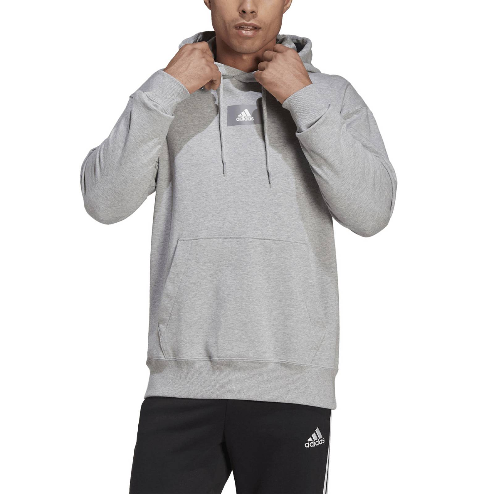 SUDADERA ADIDAS HOMBRE GRIS M FV HD HE4358