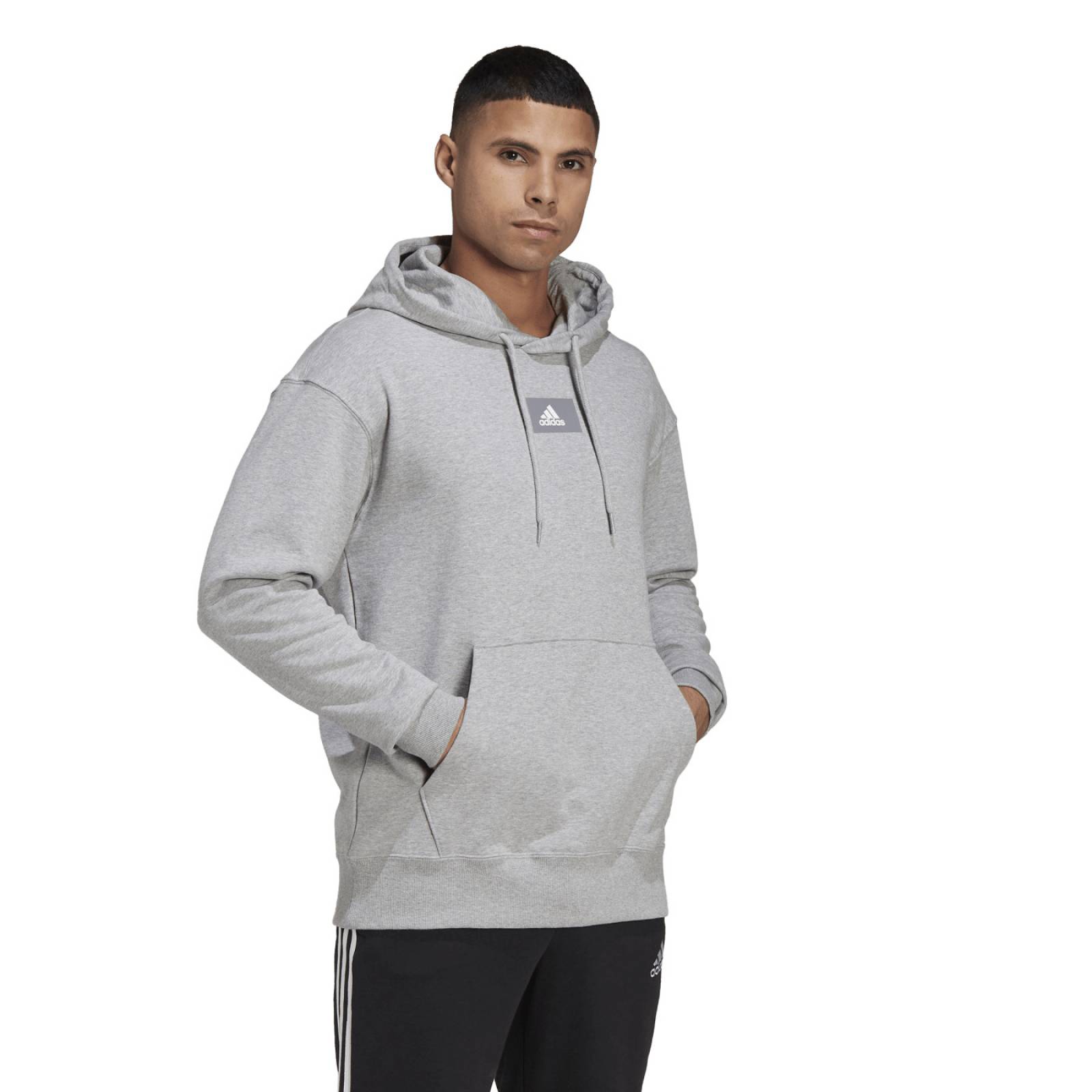 SUDADERA ADIDAS HOMBRE GRIS M FV HD HE4358