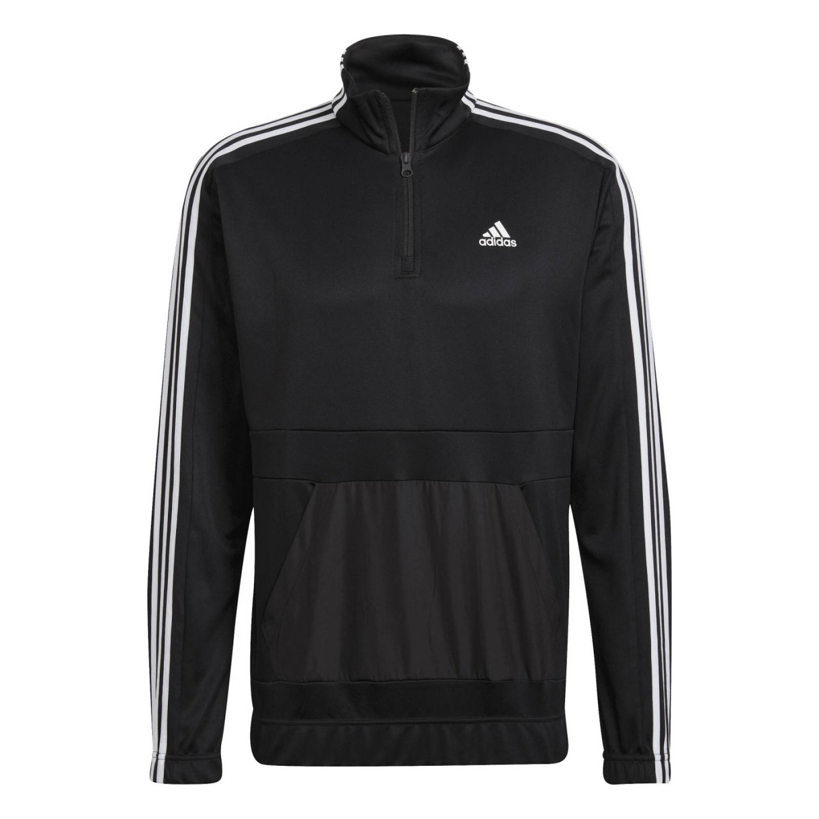 CONJUNTO ADIDAS NEGRO HOMBRE MTS TRICOT 1 4Z HE2233