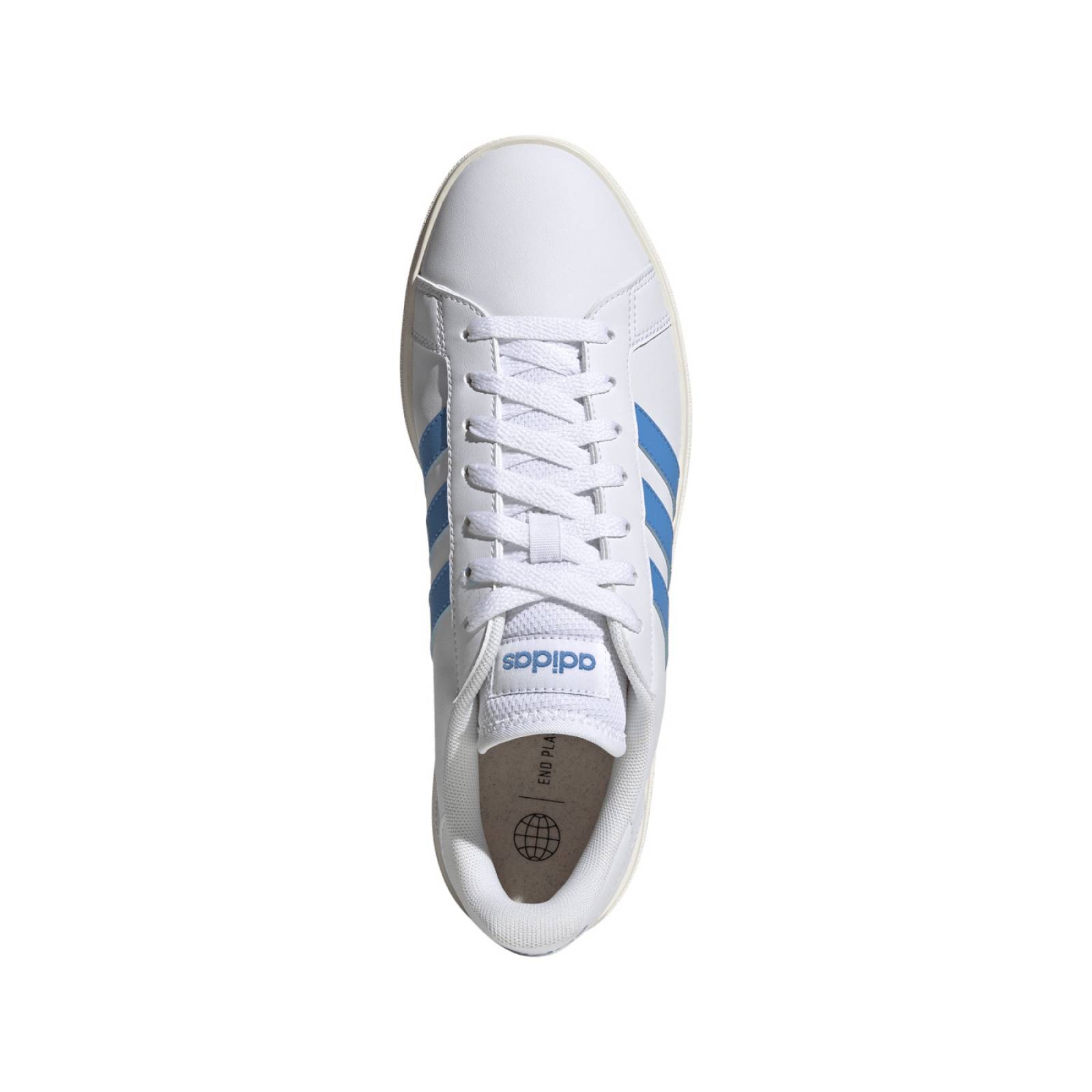 Tenis Adidas Grand Court Base 2.0 para Hombre. GW9250 blanco 25 Adidas  GW9250 GRAND COURT 2.0