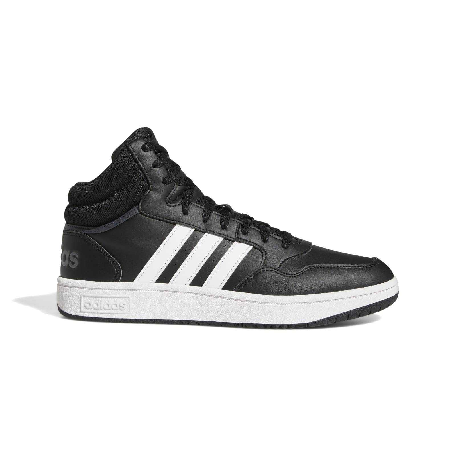 TENIS ADIDAS HOMBRE NEGRO HOOPS 3.0 MID GW3020.