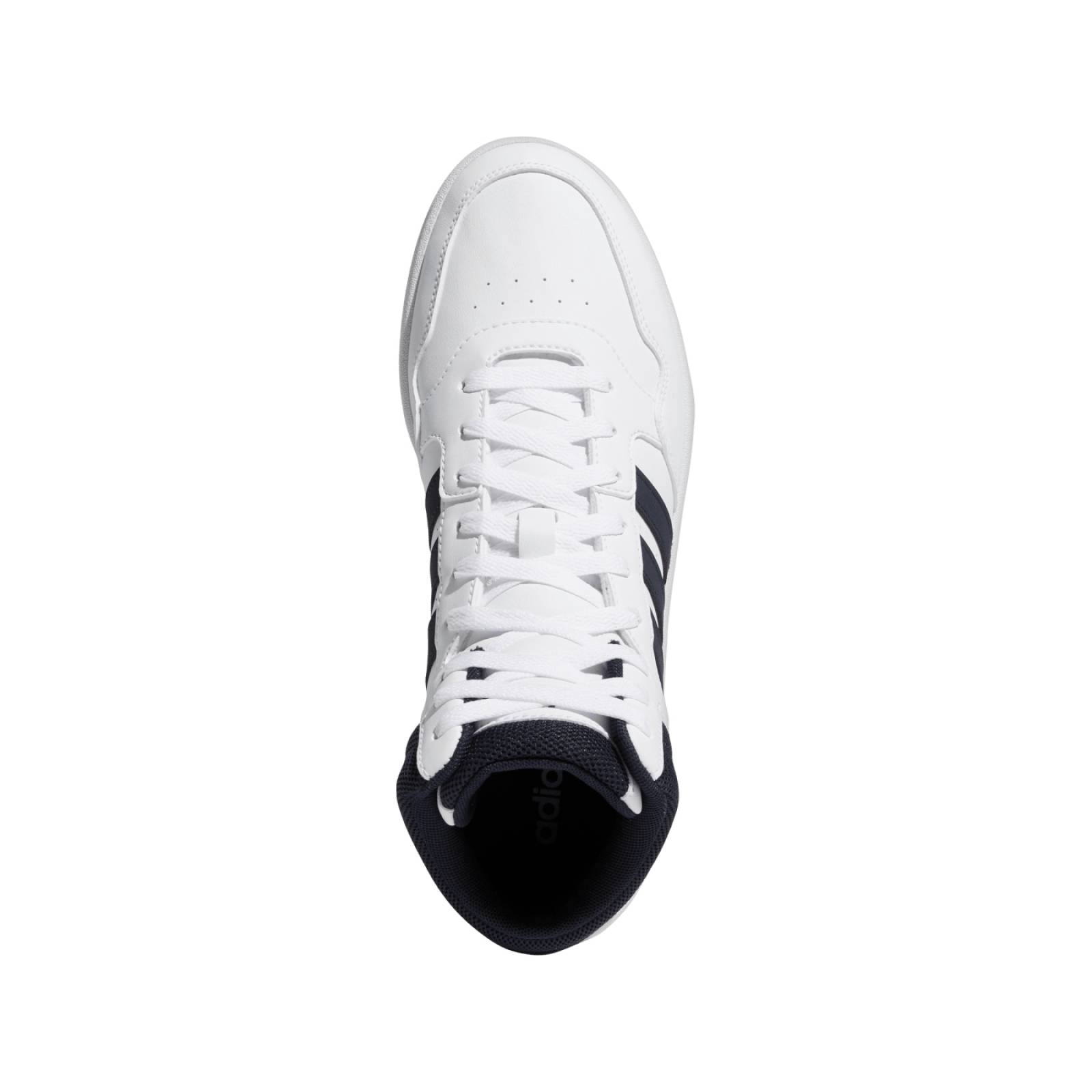 TENIS ADIDAS HOMBRE BLANCO HOOPS 3.0 MID GY5543.