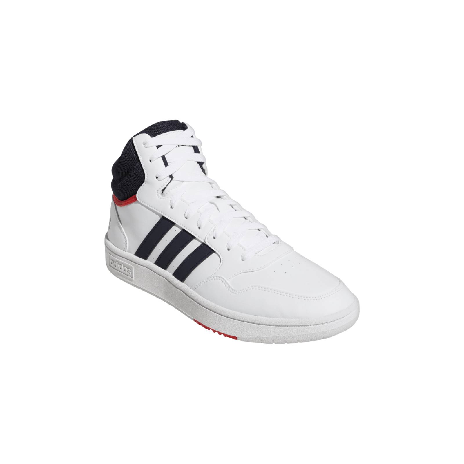 TENIS ADIDAS HOMBRE BLANCO HOOPS 3.0 MID GY5543.