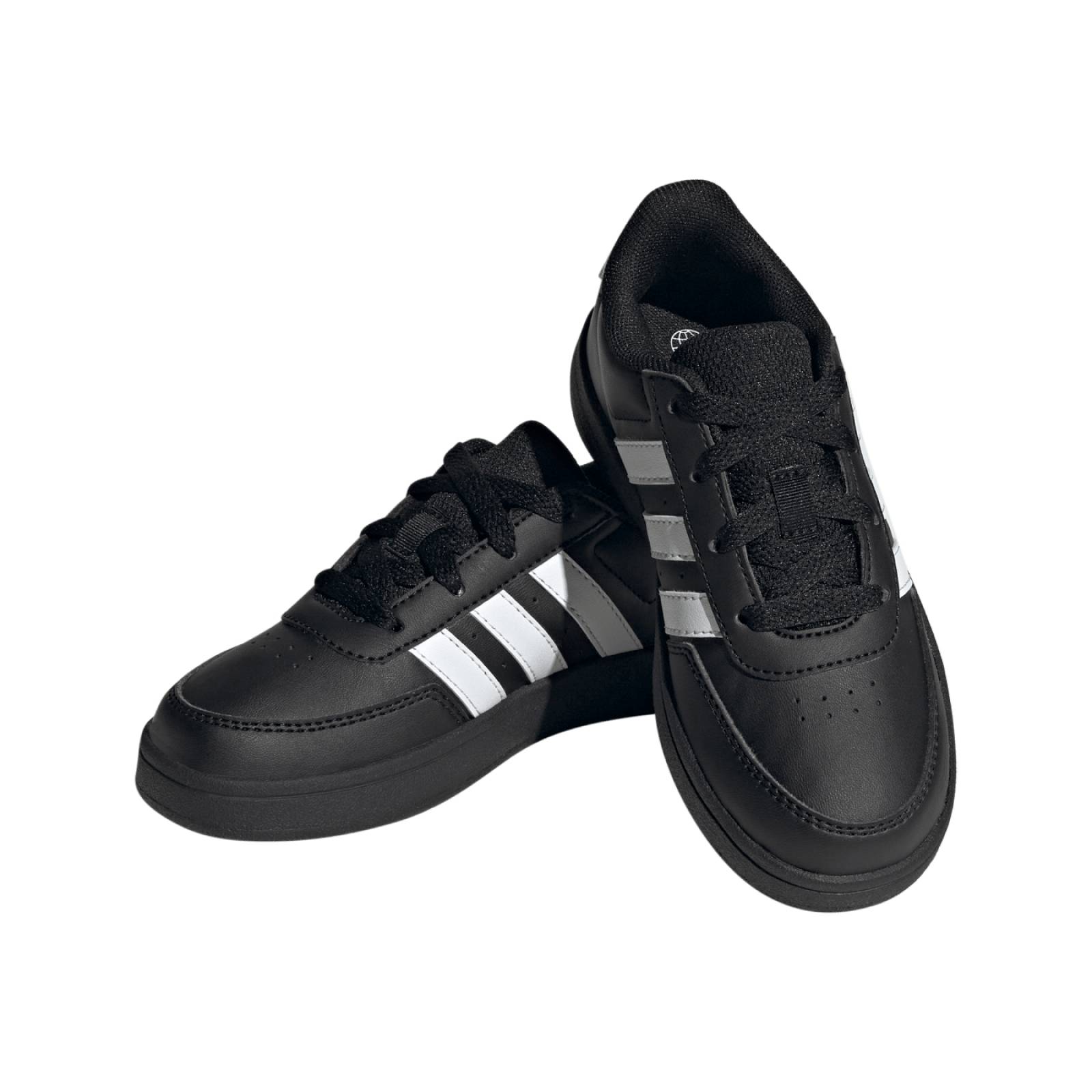 TENIS PARA NIÑOS ADIDAS NIÑO NEGRO BREAKNET 2.0 K HP8961.