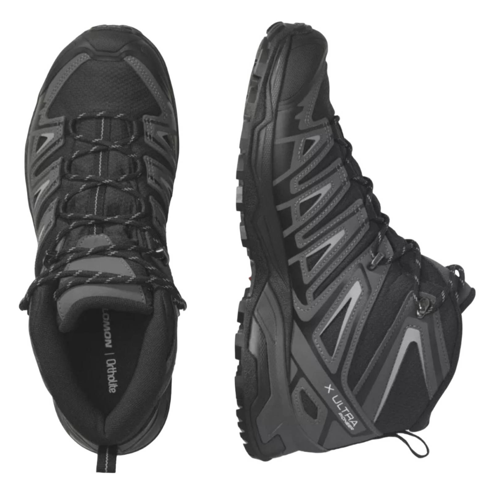 BOTAS SALOMON HOMBRE NEGRO X ULTRA PION MID GTX L47170400