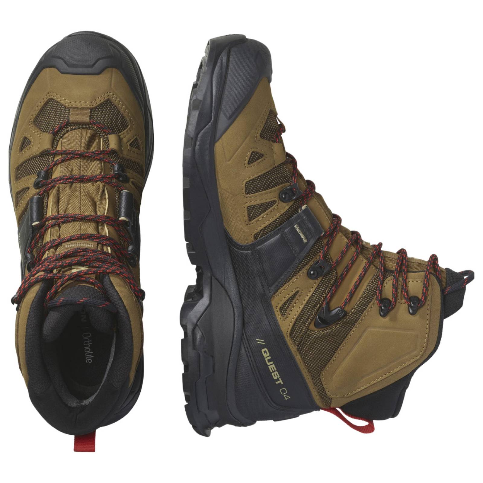 BOTAS SALOMON HOMBRE CAFÉ QUEST 4 GTX L47156400