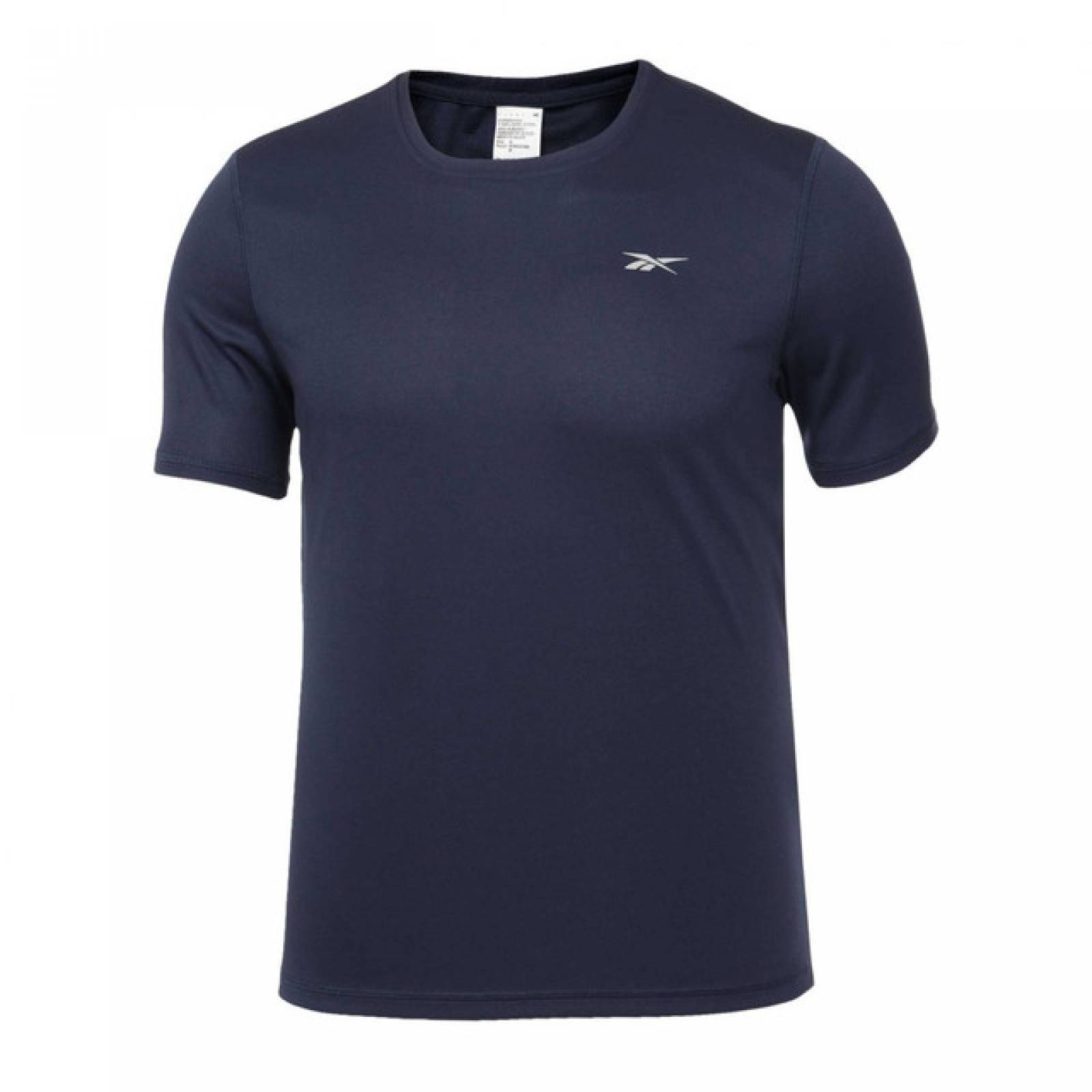 PLAYERA REEBOK HOMBRE AZUL RE BASIC SS TEE M HB7991.