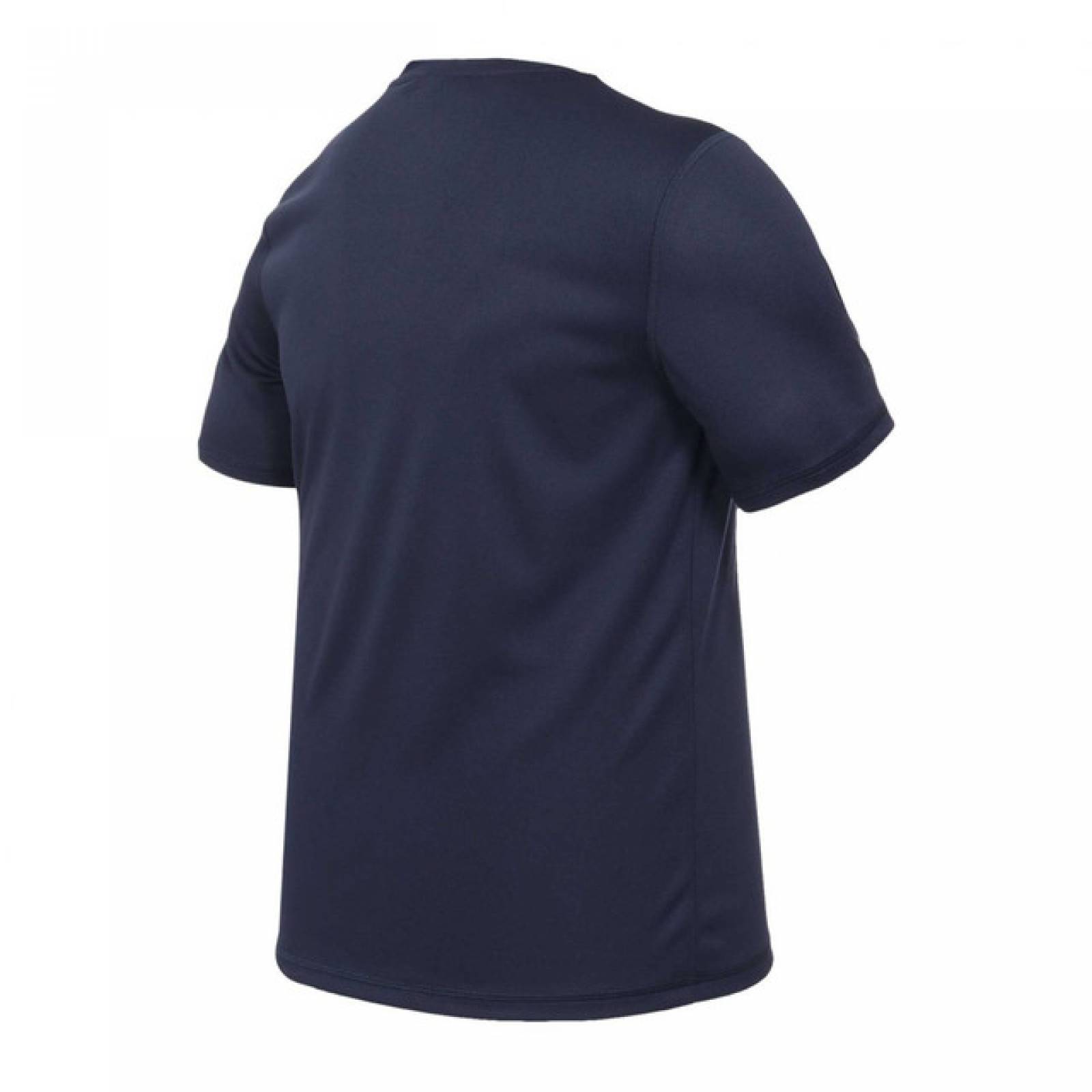 PLAYERA REEBOK HOMBRE AZUL RE BASIC SS TEE M HB7991.