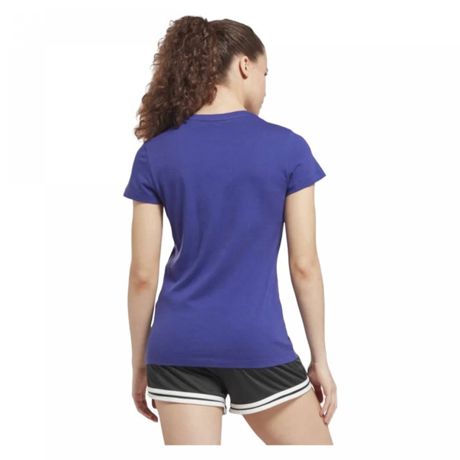PLAYERA REEBOK MUJER AZUL TE Graphic Vector T HI1707
