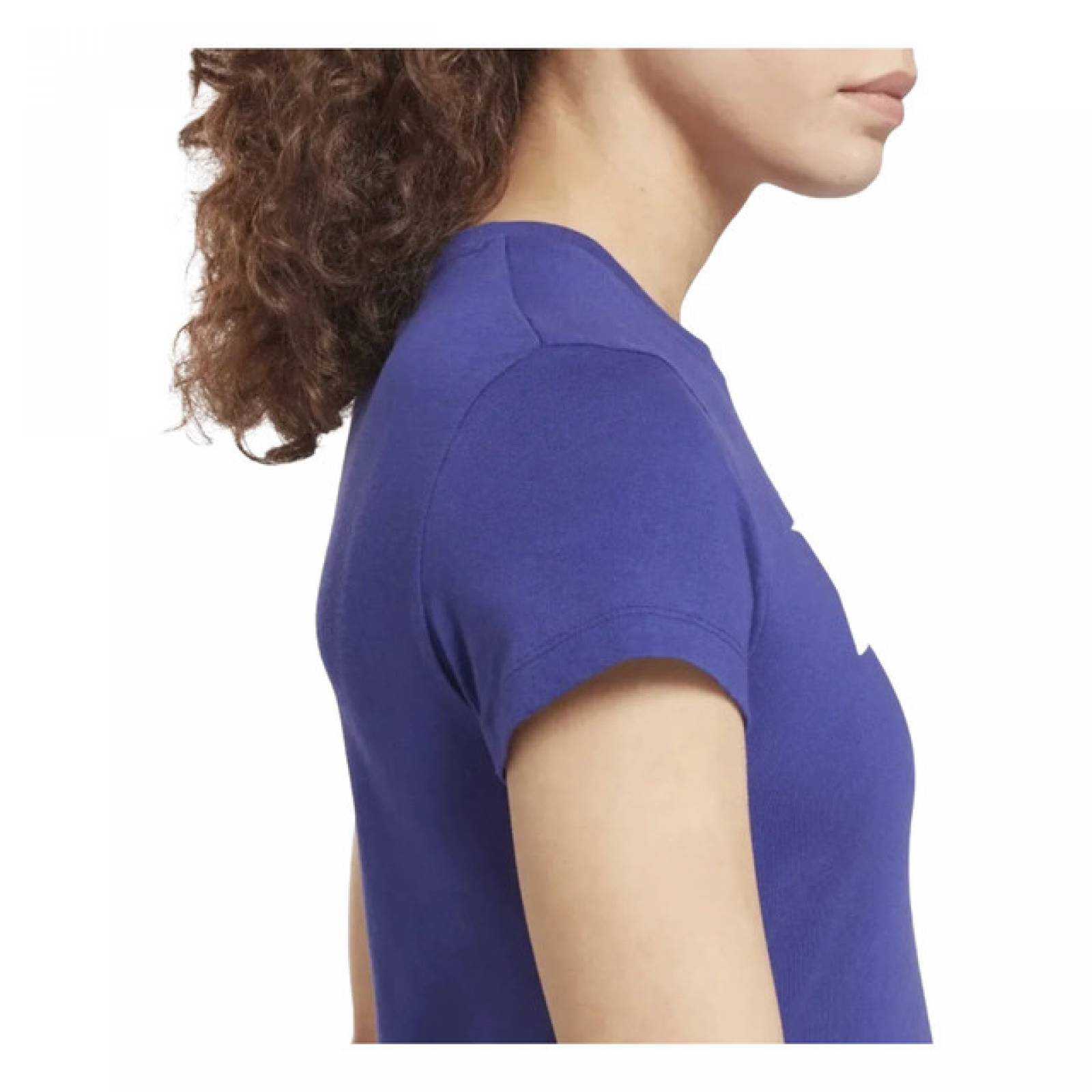PLAYERA REEBOK MUJER AZUL TE Graphic Vector T HI1707