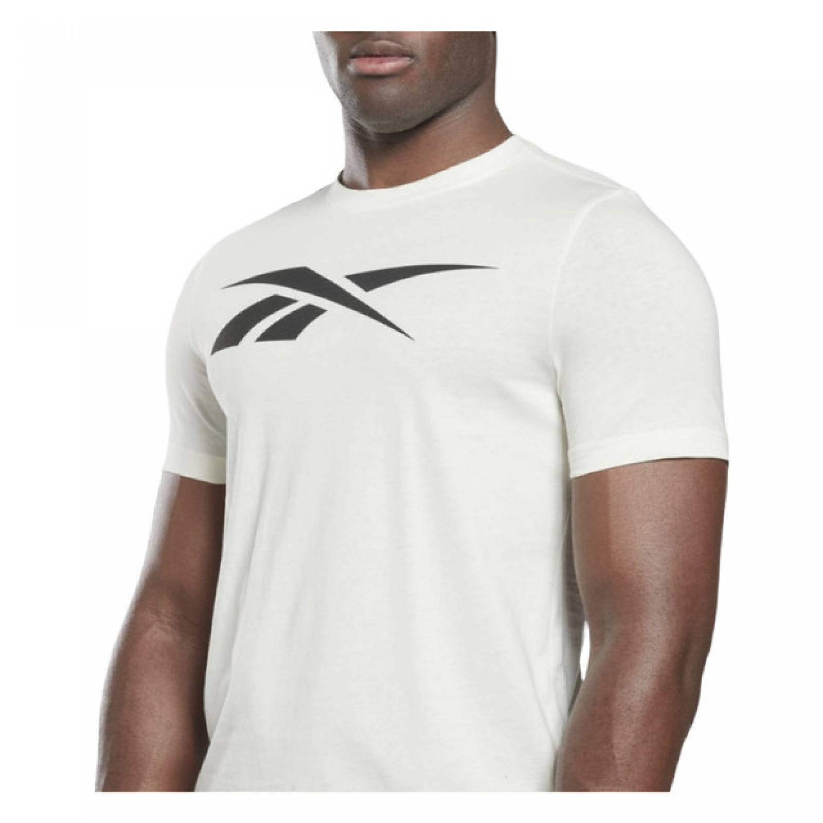 PLAYERA REEBOK HOMBRE BLANCO GS VECTOR TEE HI6297