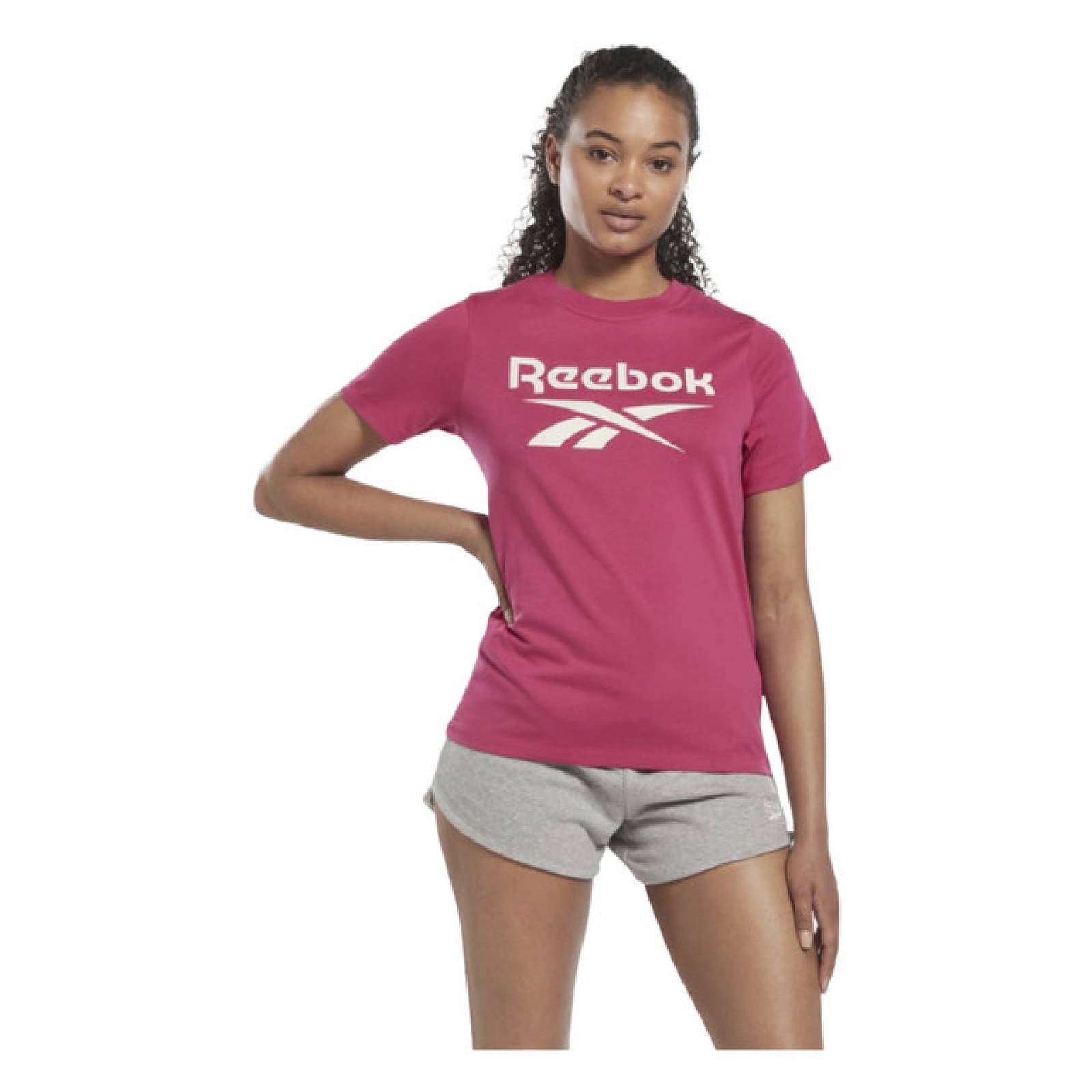 PLAYERA REEBOK MUJER ROJO RI BL Tee HK6807.