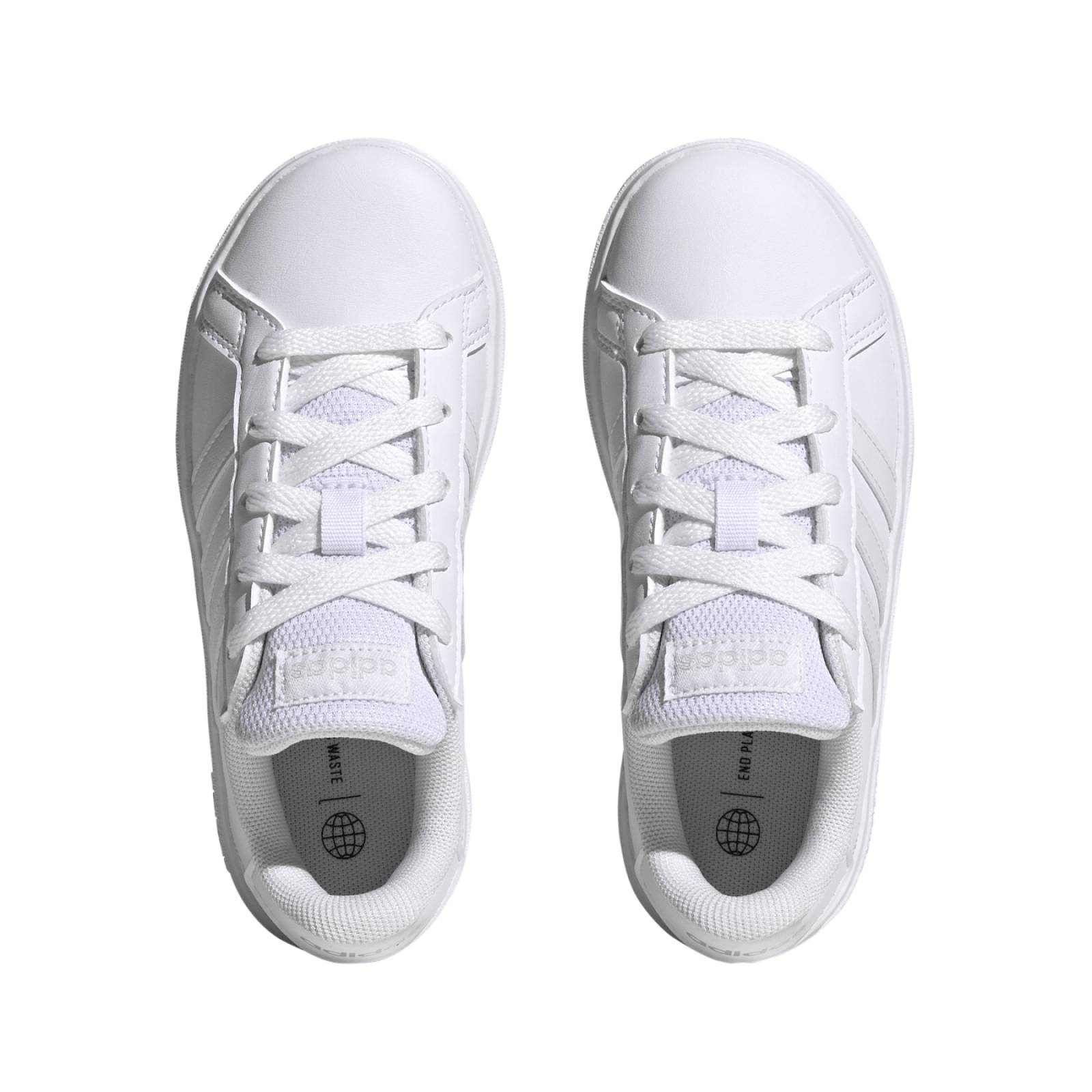 TENIS ADIDAS NIÑO BLANCO GRAND COURT 2 0 K FZ6158
