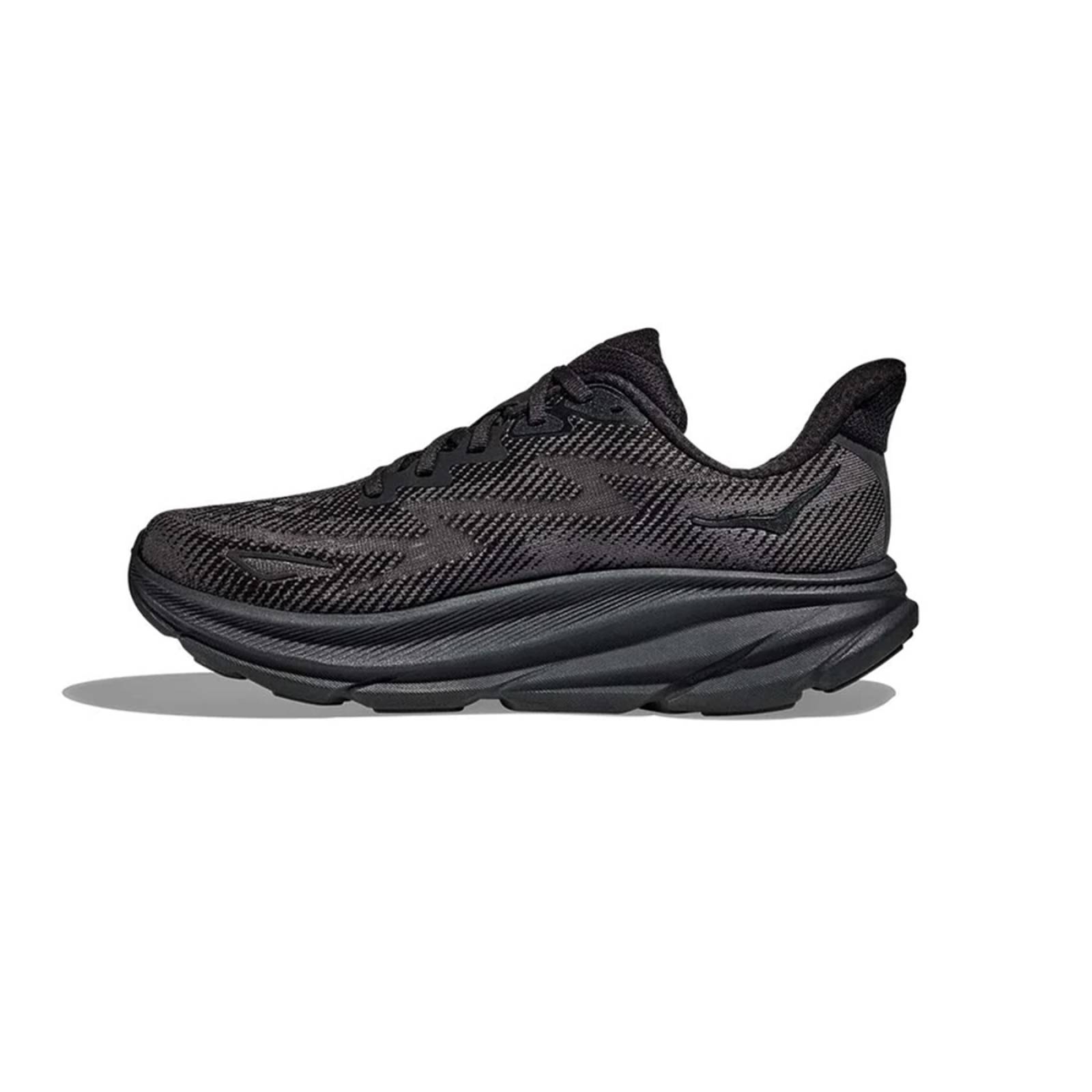 TENIS HOKA HOMBRE NEGRO CLIFTON 9 1127895BBLC