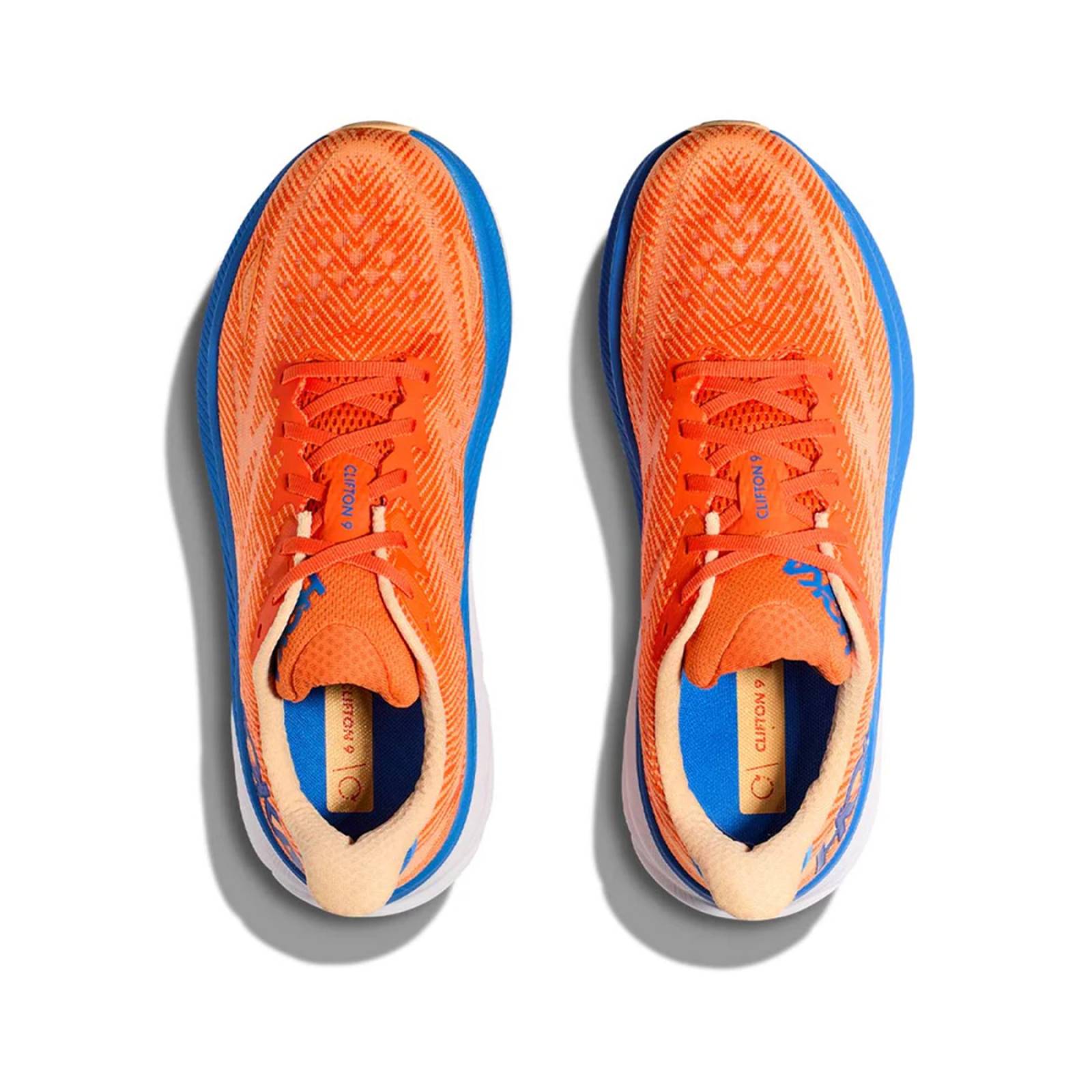 TENIS HOKA HOMBRE NARANJA CLIFTON 9 1127895VOIM.