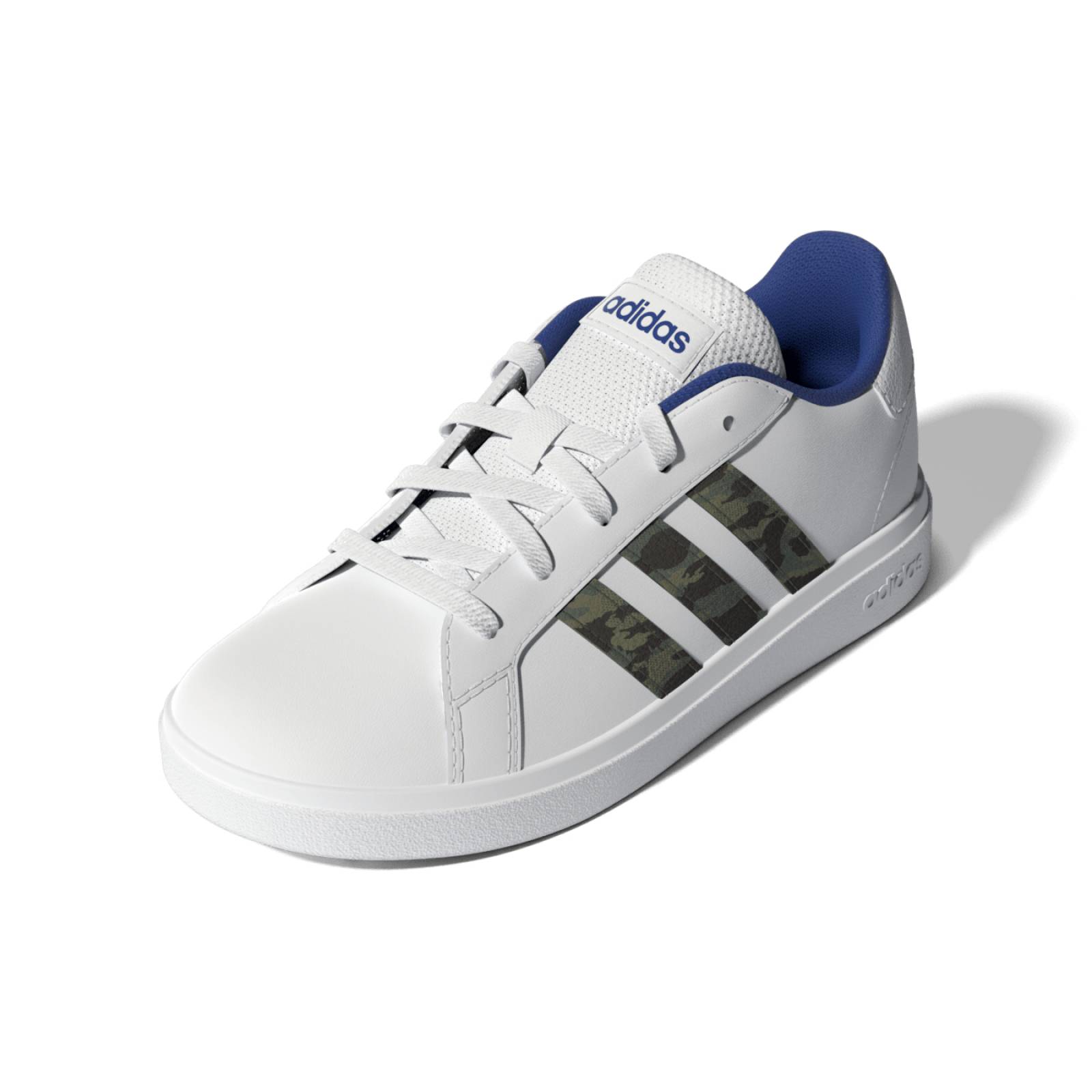 TENIS PARA NIÑOS ADIDAS NIÑO BLANCO ADIDAS GRAND COURT 2.0 K GV6796
