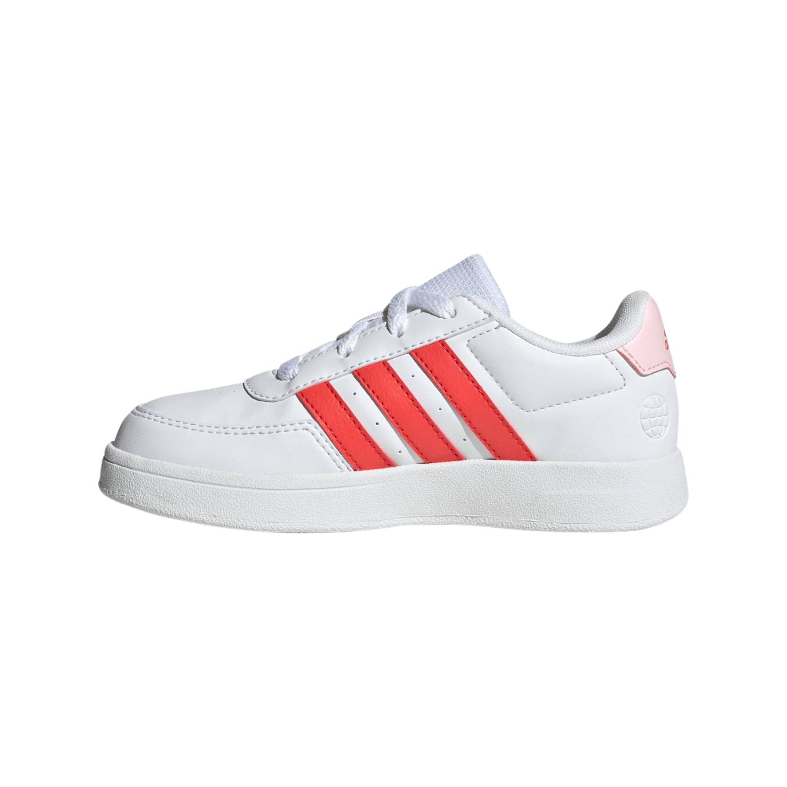 TENIS PARA NIÑOS ADIDAS NIÑO BLANCO ADIDAS BREAKNET 2.0 K HP8960.