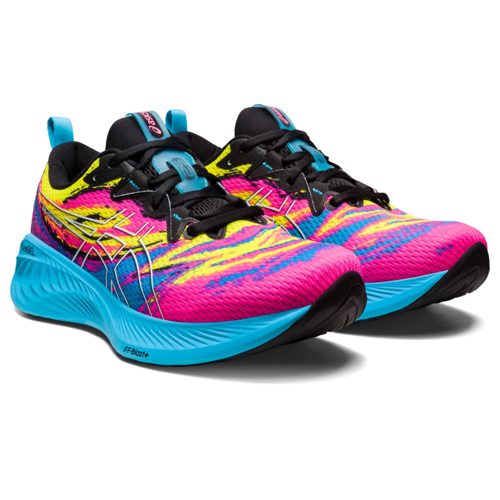 TENIS ASICS HOMBRE MULTICOLOR ASICS GEL-CUMULUS COLOR INJECTION 1011B768.400 + CALCETAS DE REGALO