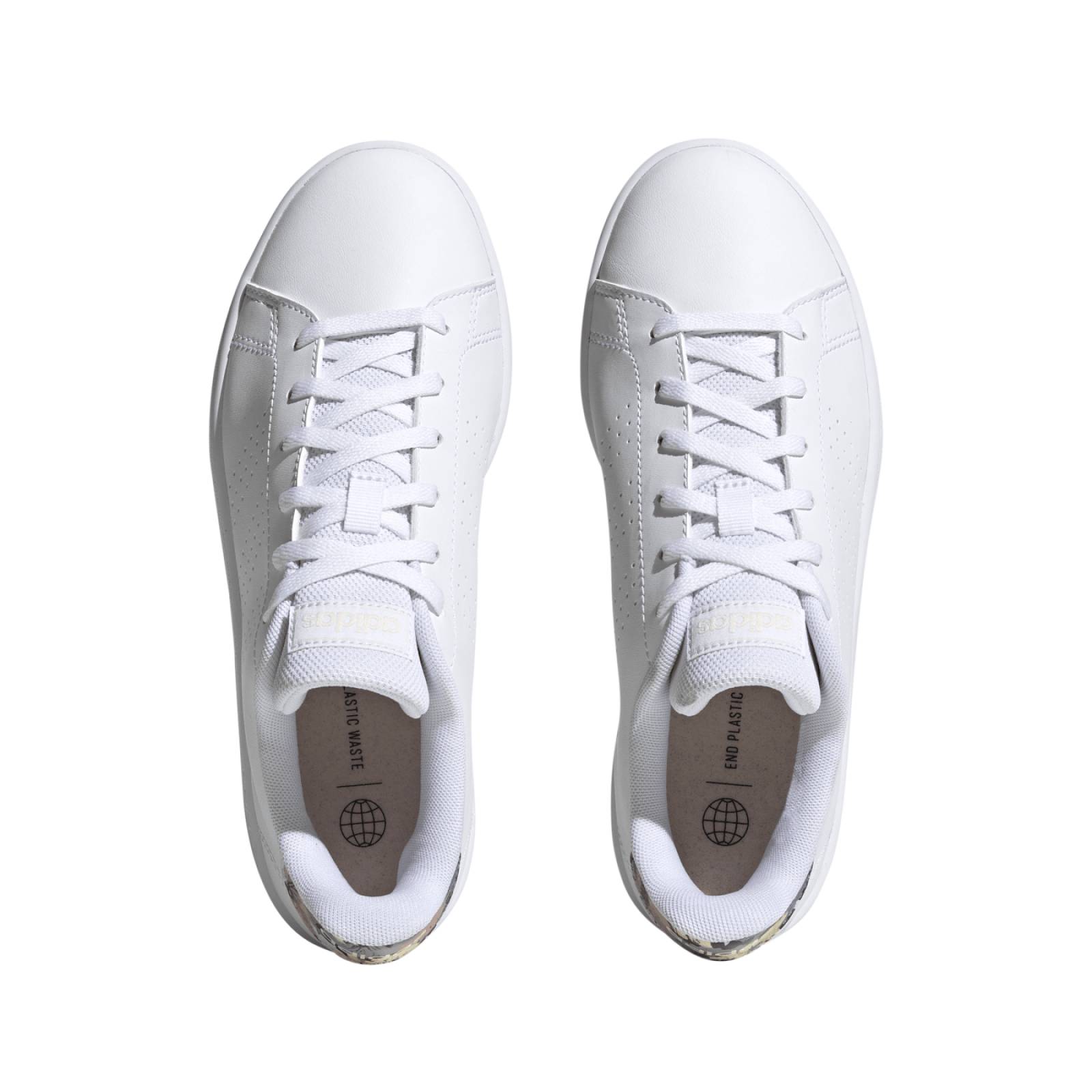 TENIS ADIDAS MUJER BLANCO ADIDAS ADVANTAGE BASE GW9289