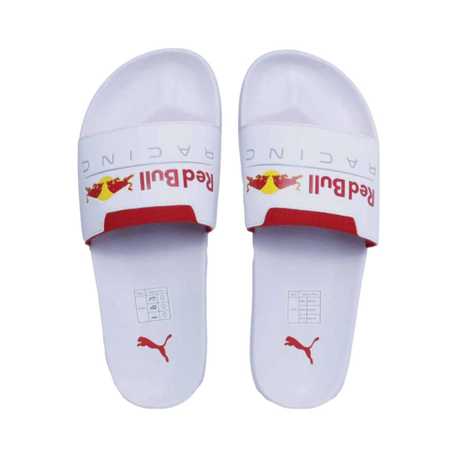 SANDALIAS PUMA UNISEX BLANCO PUMA LEADCAT 2.0 RED BULL RACING 30701602