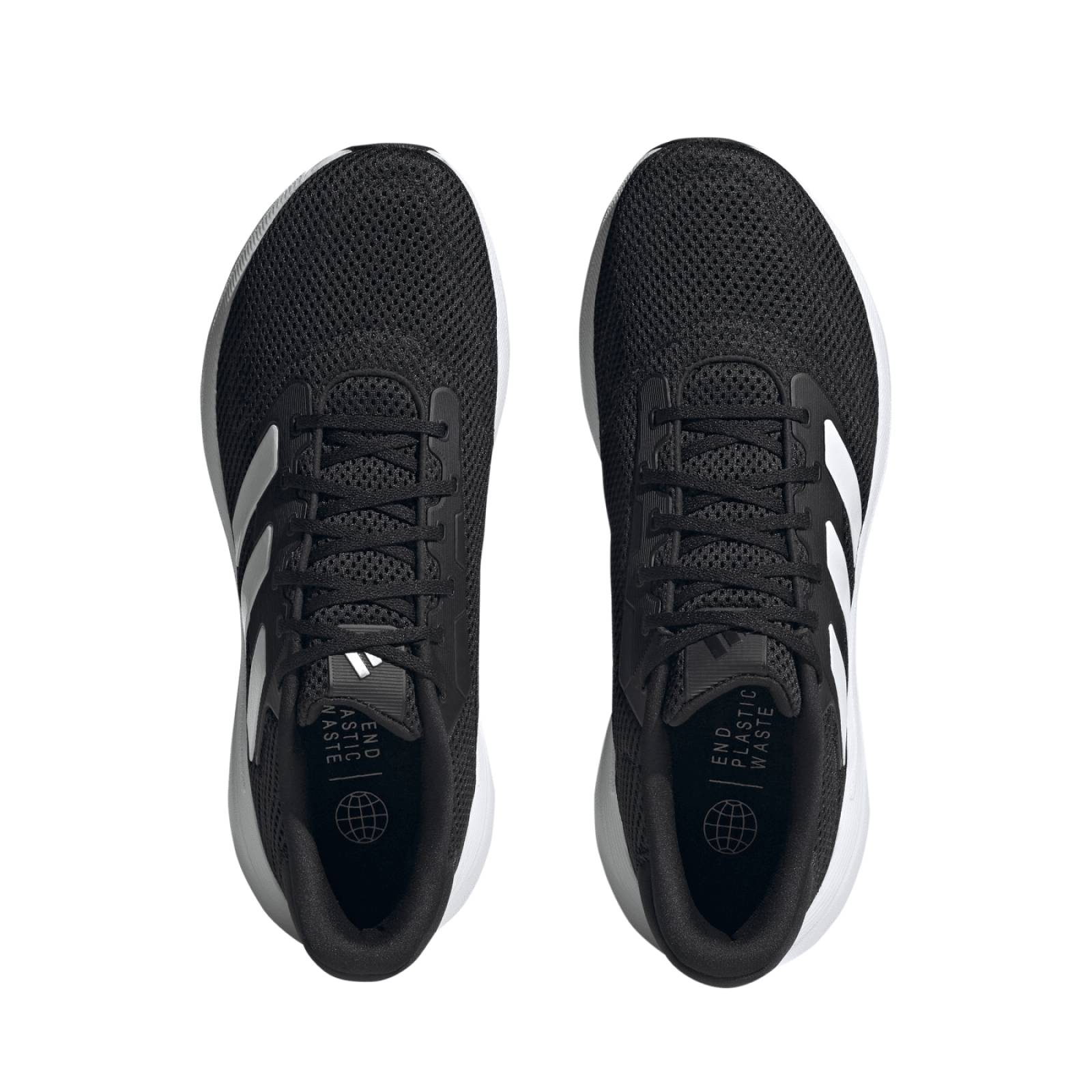 TENIS ADIDAS UNISEX NEGRO ADIDAS RESPONSE RUNNER ID7336.