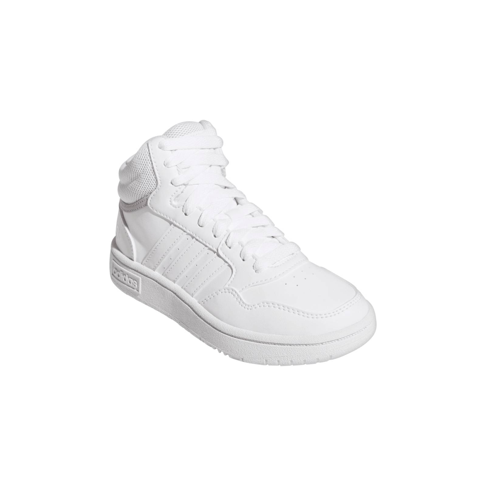 TENIS ADIDAS NINO BLANCO ADIDAS HOOPS 3.0 MID K GW0401