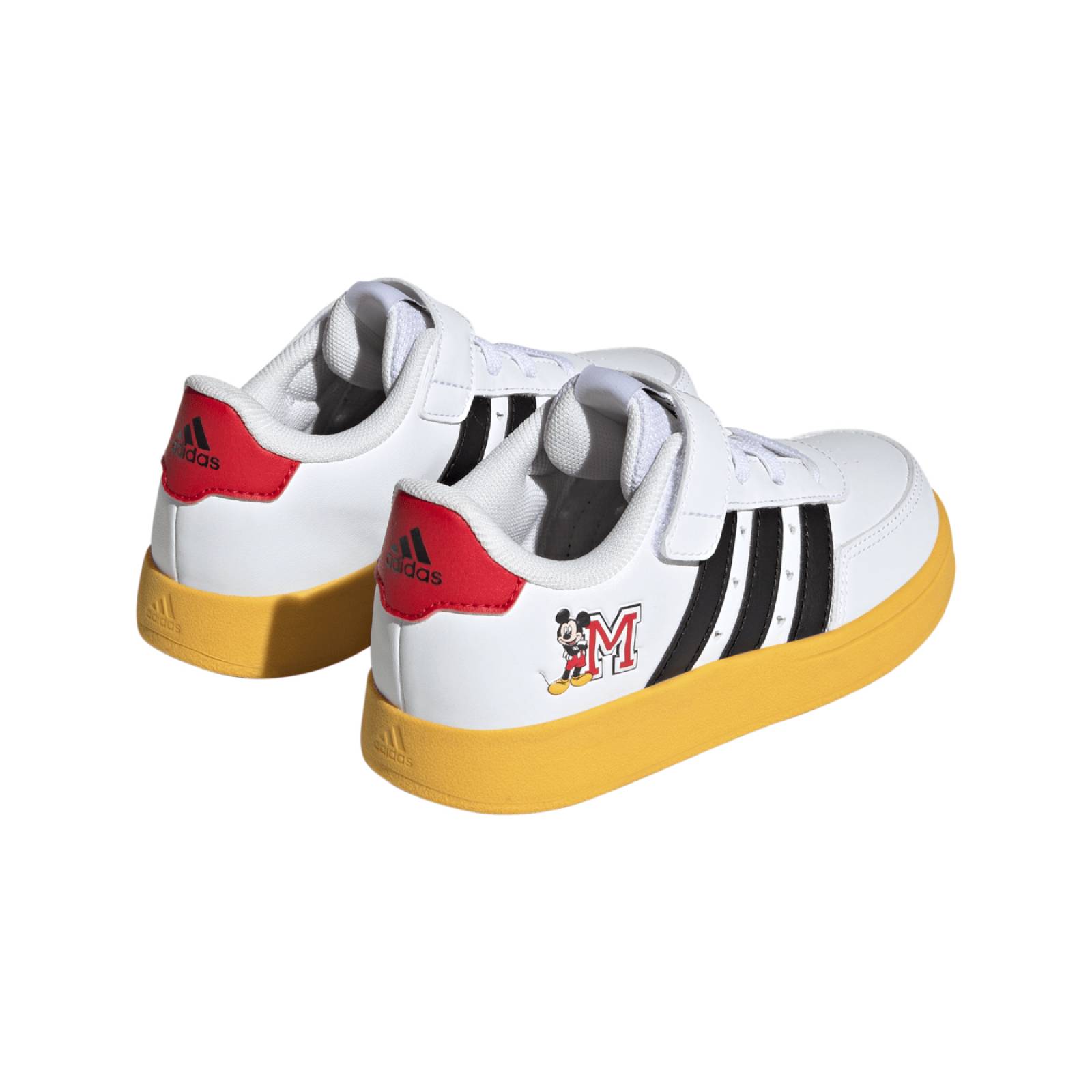 TENIS PARA NIÑOS ADIDAS NIÑO BLANCO ADIDAS BREAKNET X DISNEY MICKEY MOUSE IG7163.