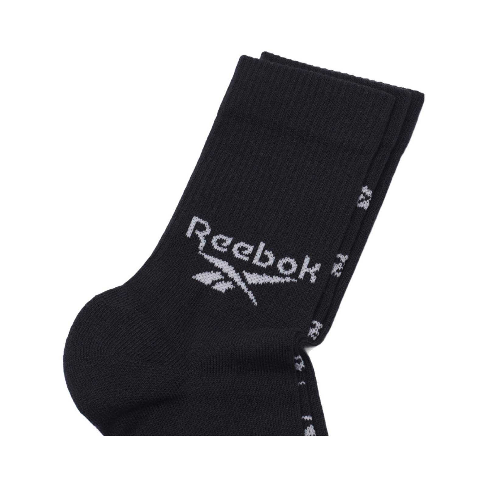 CALCETINES REEBOK UNISEX NEGRO REEBOK Classics Fold-Over Crew Socks GG6683.