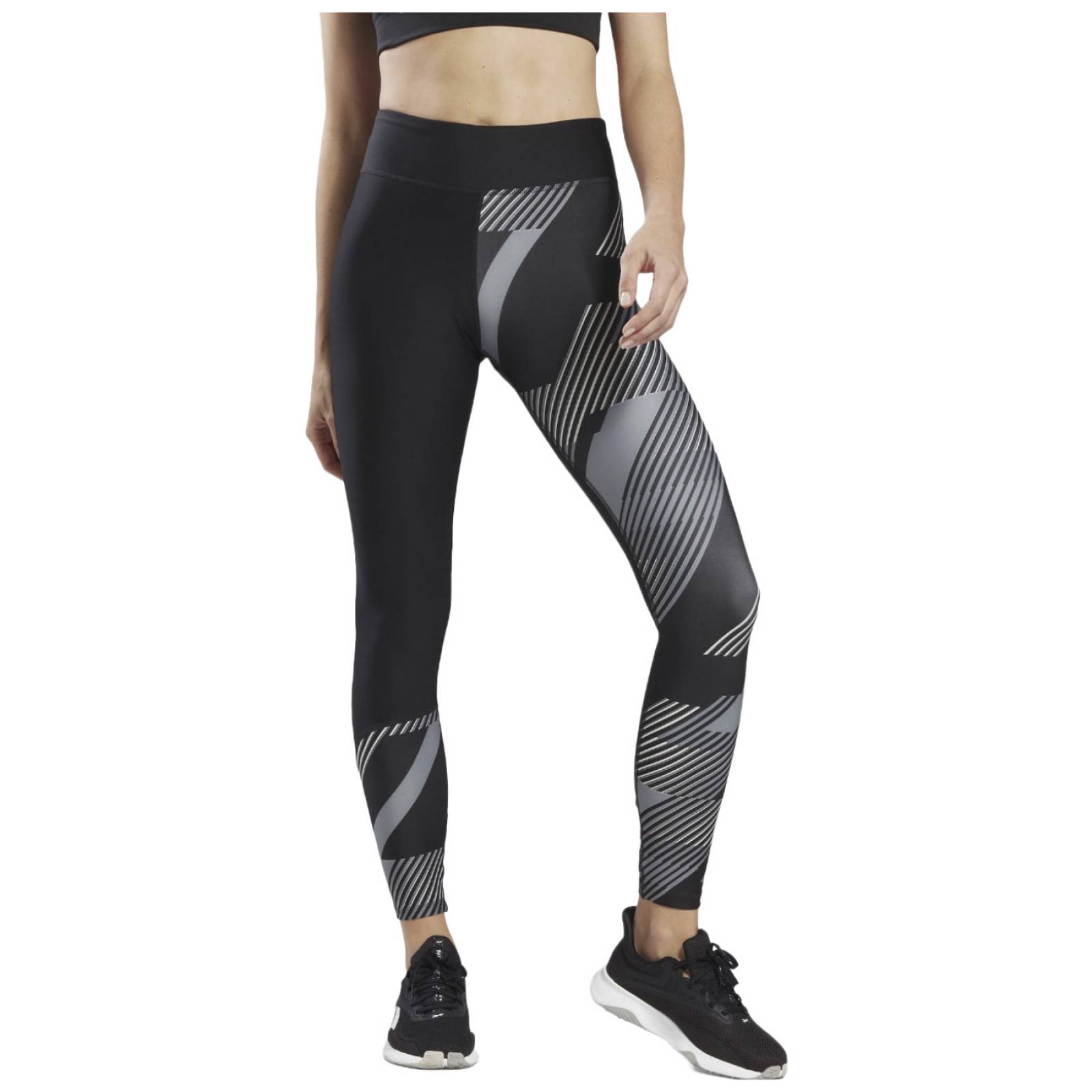 LEGGINS REEBOK MUJER NEGRO REEBOK Running Printed HT4940