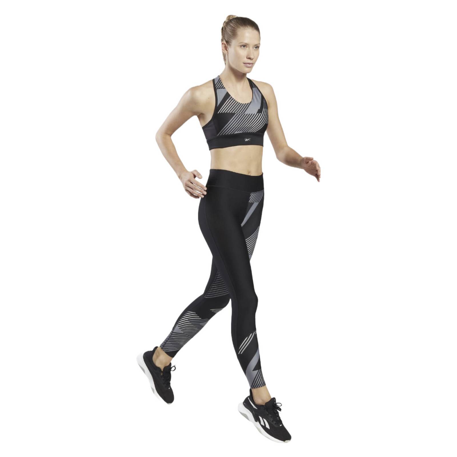 LEGGINS REEBOK MUJER NEGRO REEBOK Running Printed HT4940