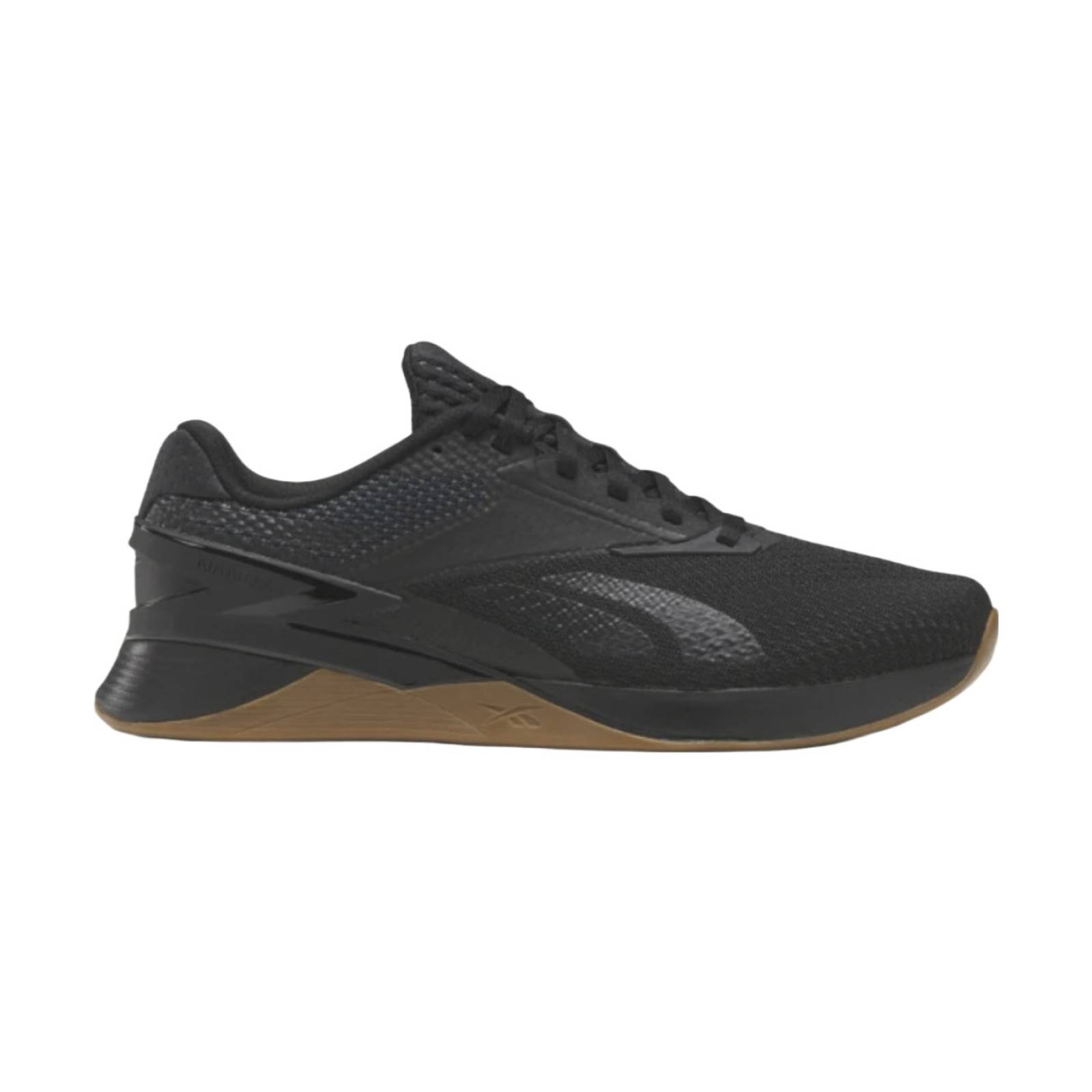 TENIS REEBOK UNISEX NEGRO REEBOK NANO X3 HP6041 + CALCETAS DE REGALO.