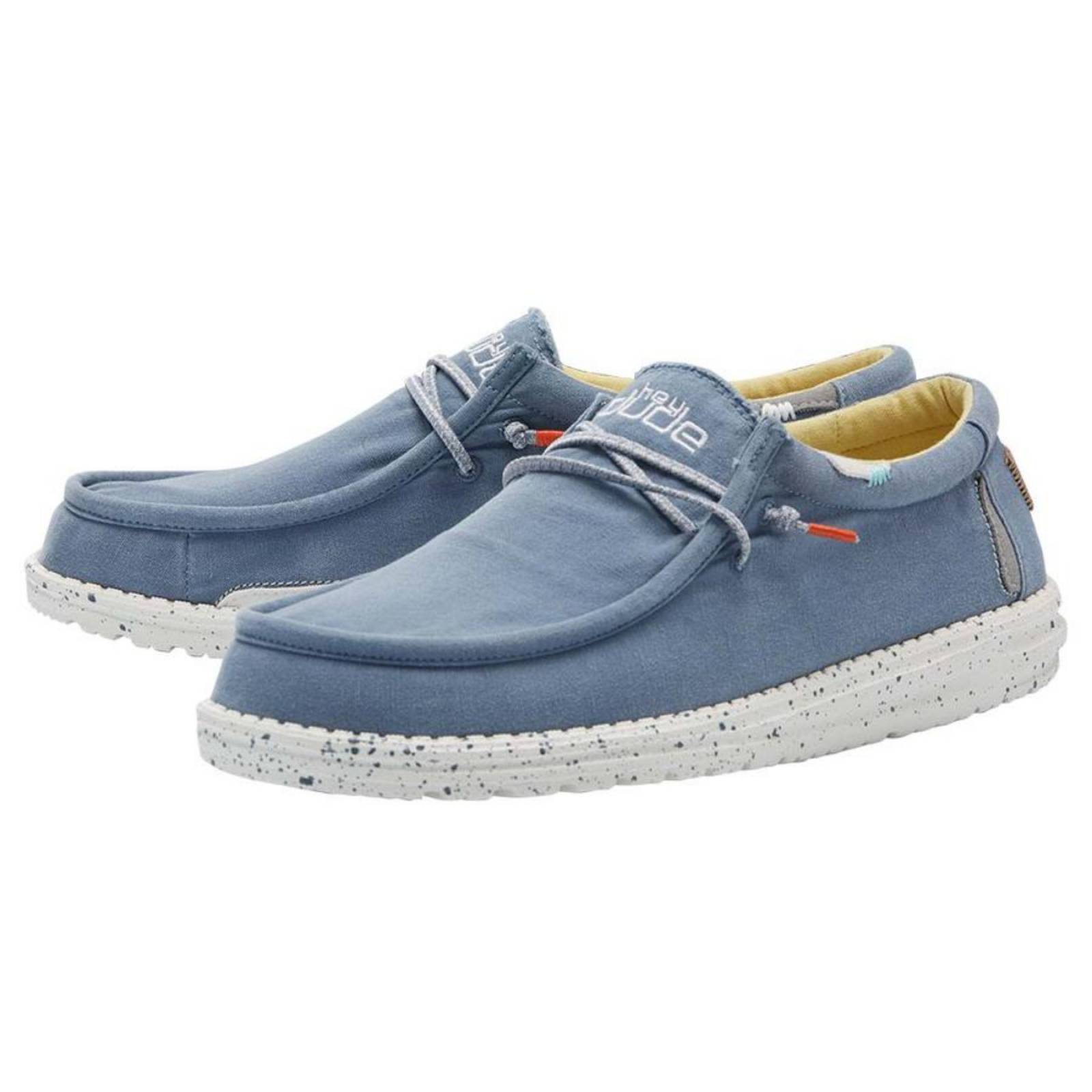 TENIS HEY DUDE HOMBRE AZUL CLARO HEY DUDE WALLY 111522134.