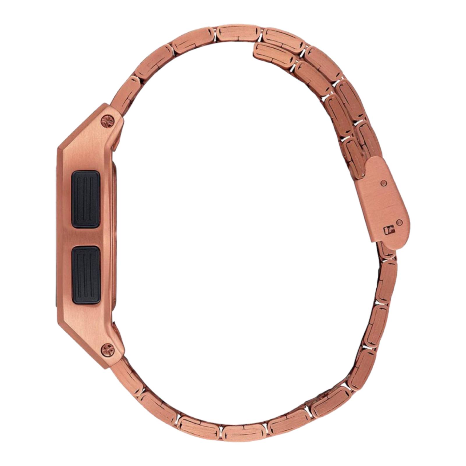 RELOJ NIXON UNISEX ORO ROSA NIXON BASE SS ACERO INOXIDABLE A1107-897