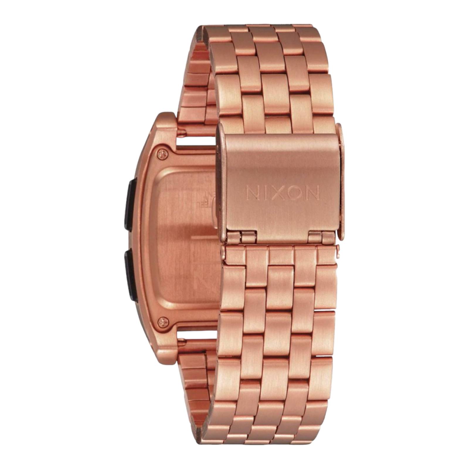 RELOJ NIXON UNISEX ORO ROSA NIXON BASE SS ACERO INOXIDABLE A1107-897