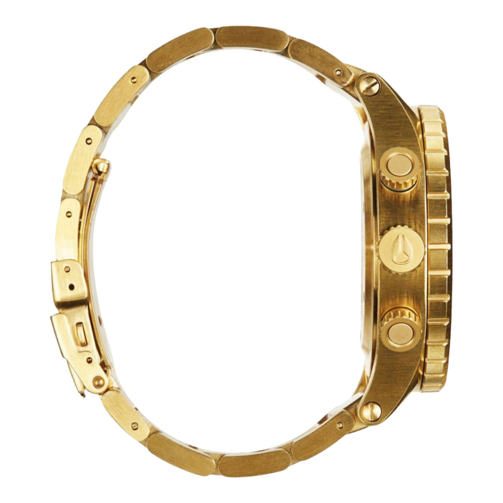 RELOJ NIXON UNISEX DORADO NIXON CHR SS ACERO INOXIDABLE A486-502